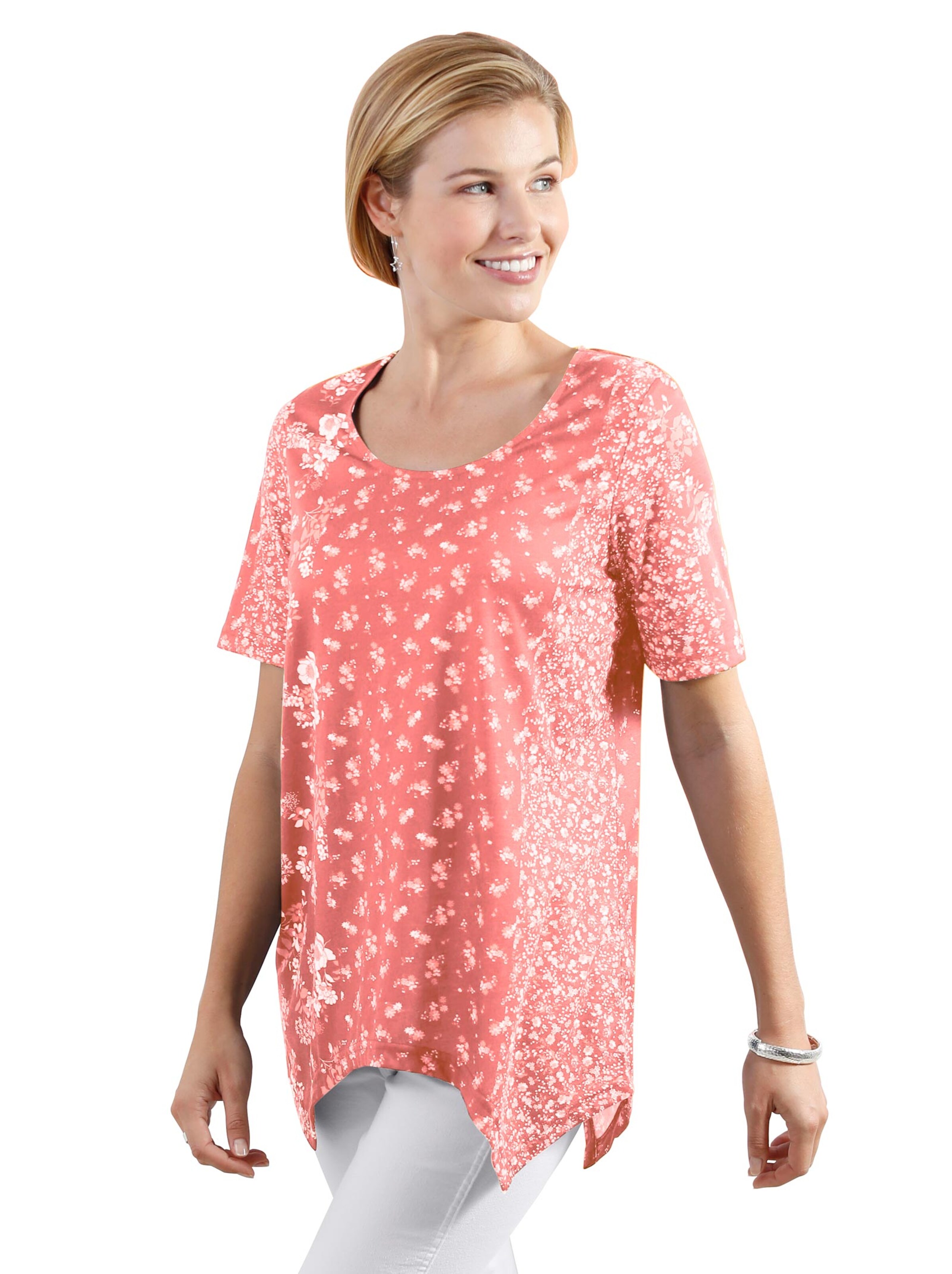 Shirt - koralle-gemustert