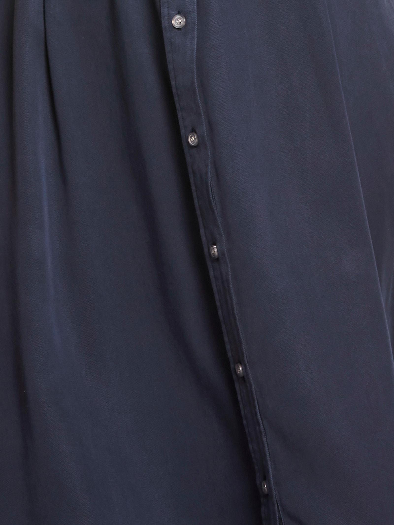 heine Webkleid mit ausgestelltem Rockteil - blau