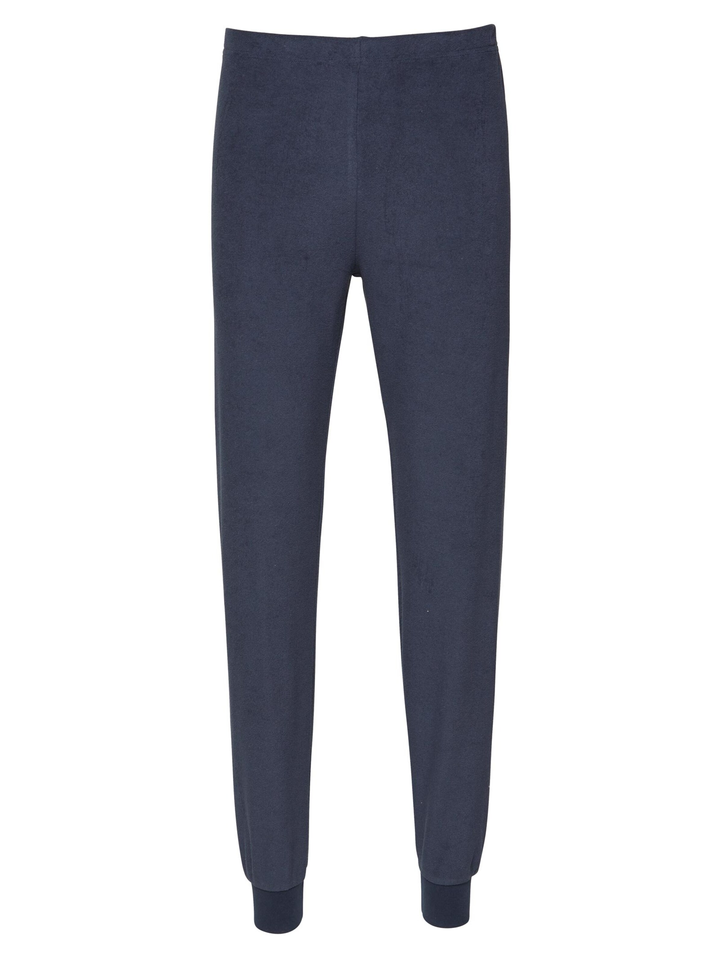 KINGsCLUB Schlafanzug - blau-gestreift