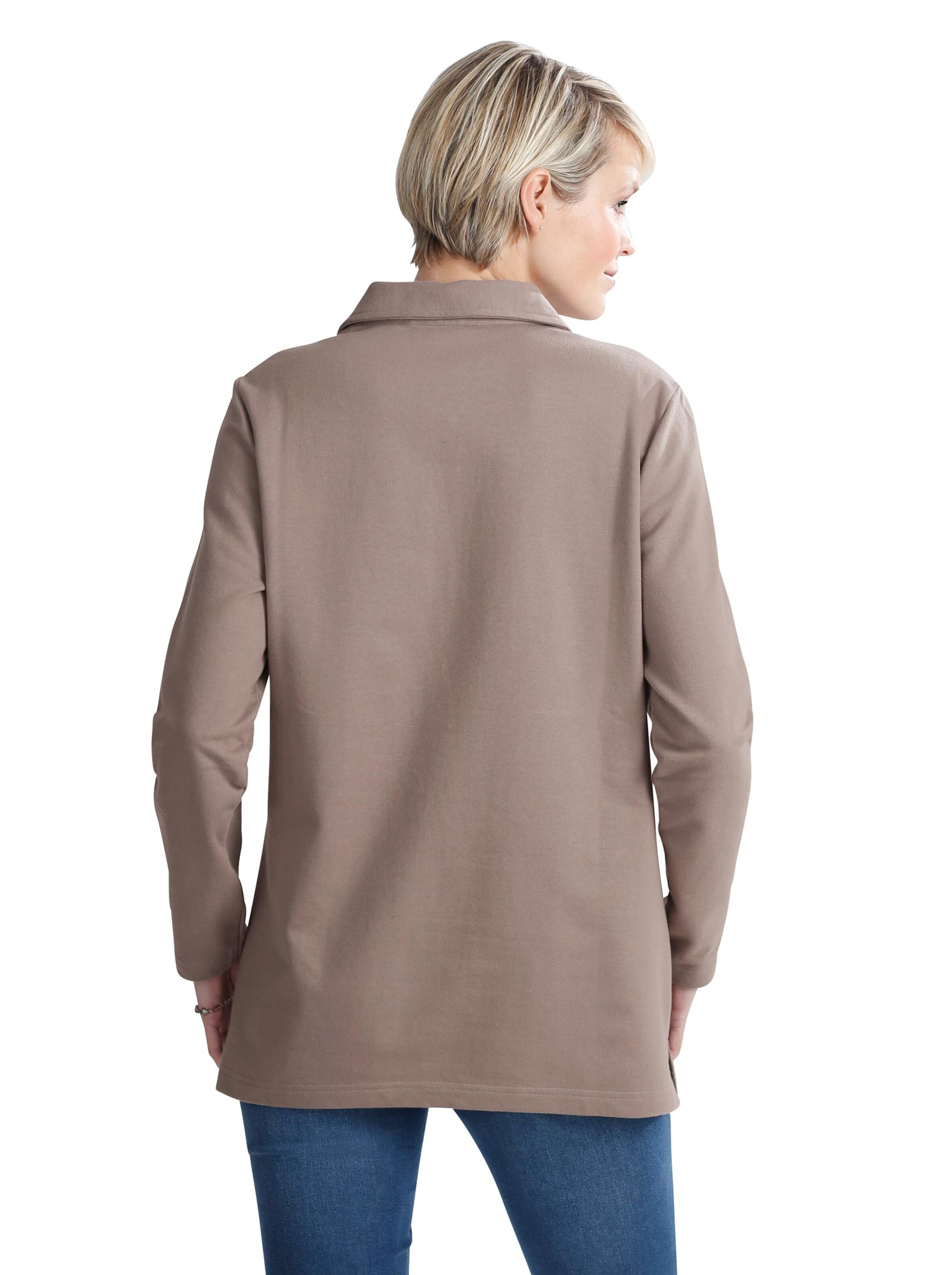 Sweatshirt - taupe