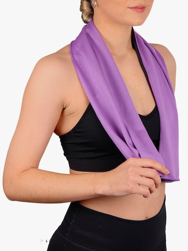 Kühltuch - grün-lila