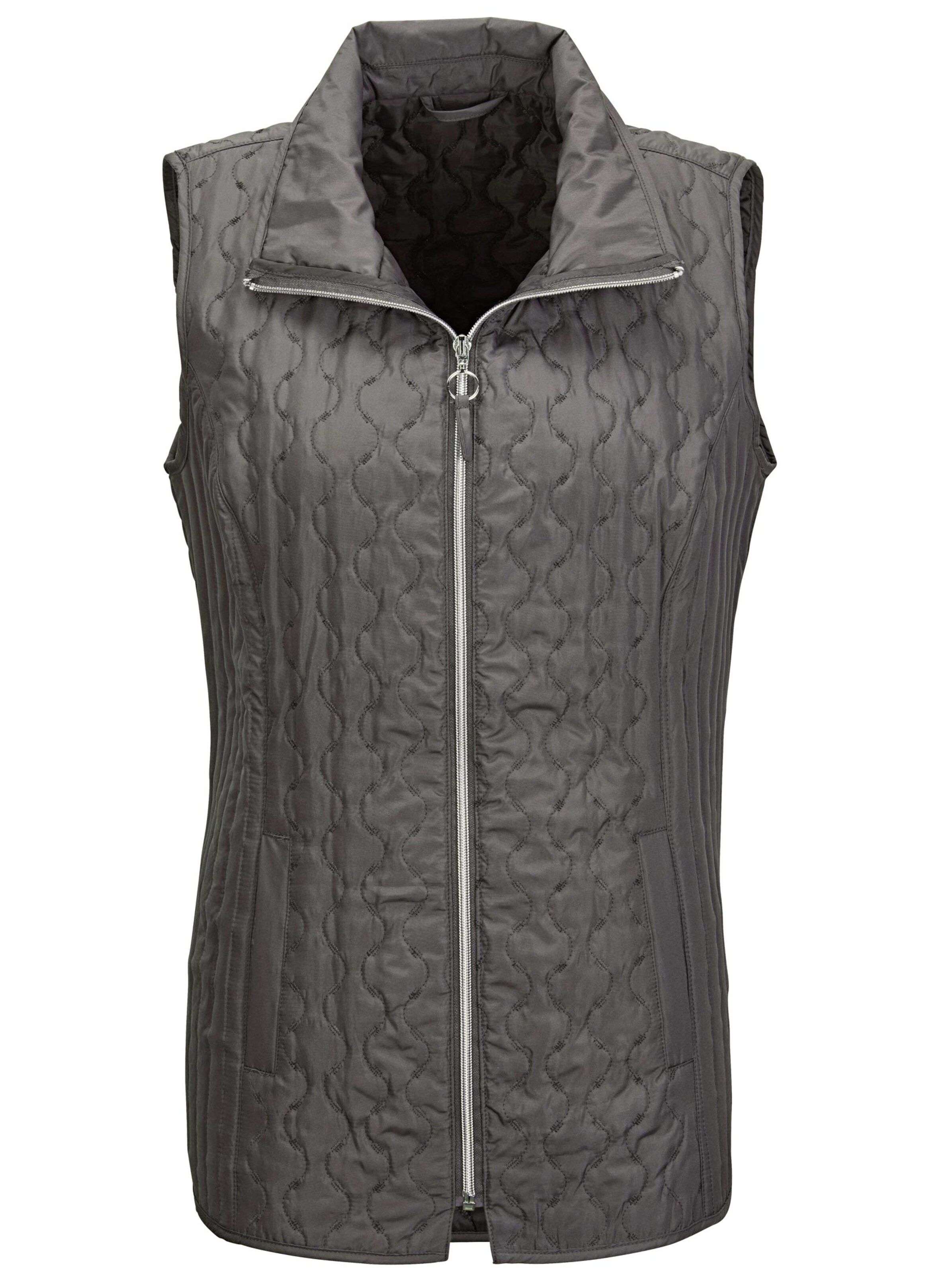 Steppweste - grau