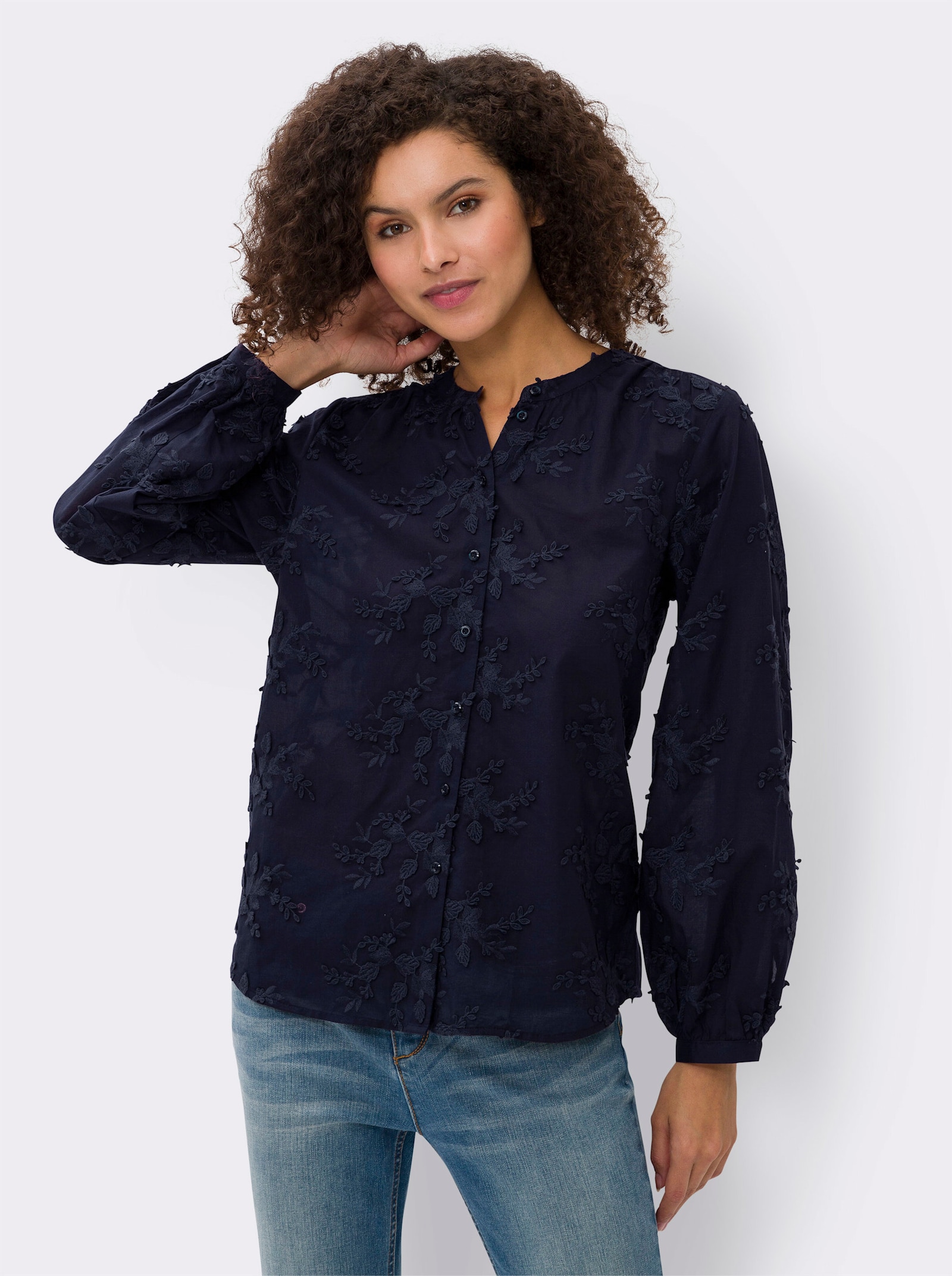 heine Bluse - marine