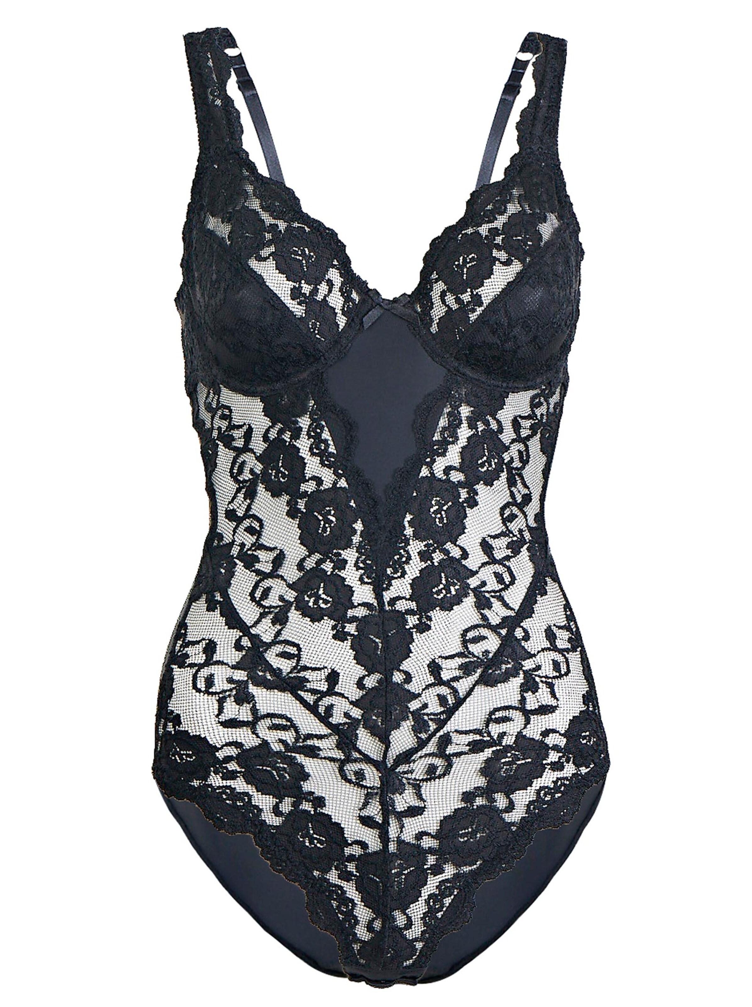 Sassa Body mit Bügel - schwarz