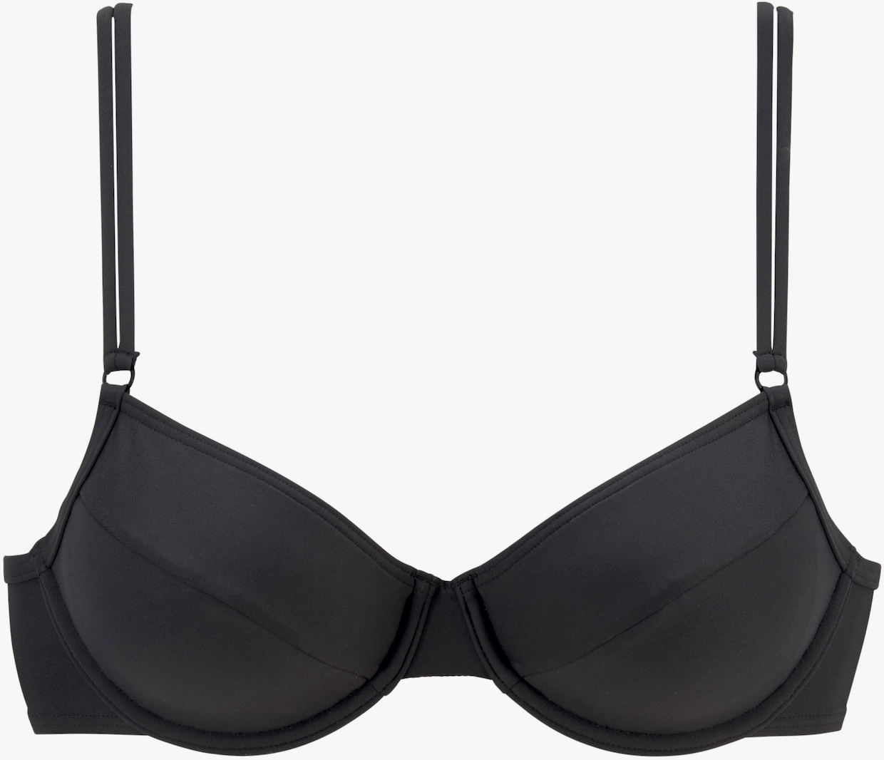 s.Oliver Bügel-Bikini-Top - schwarz