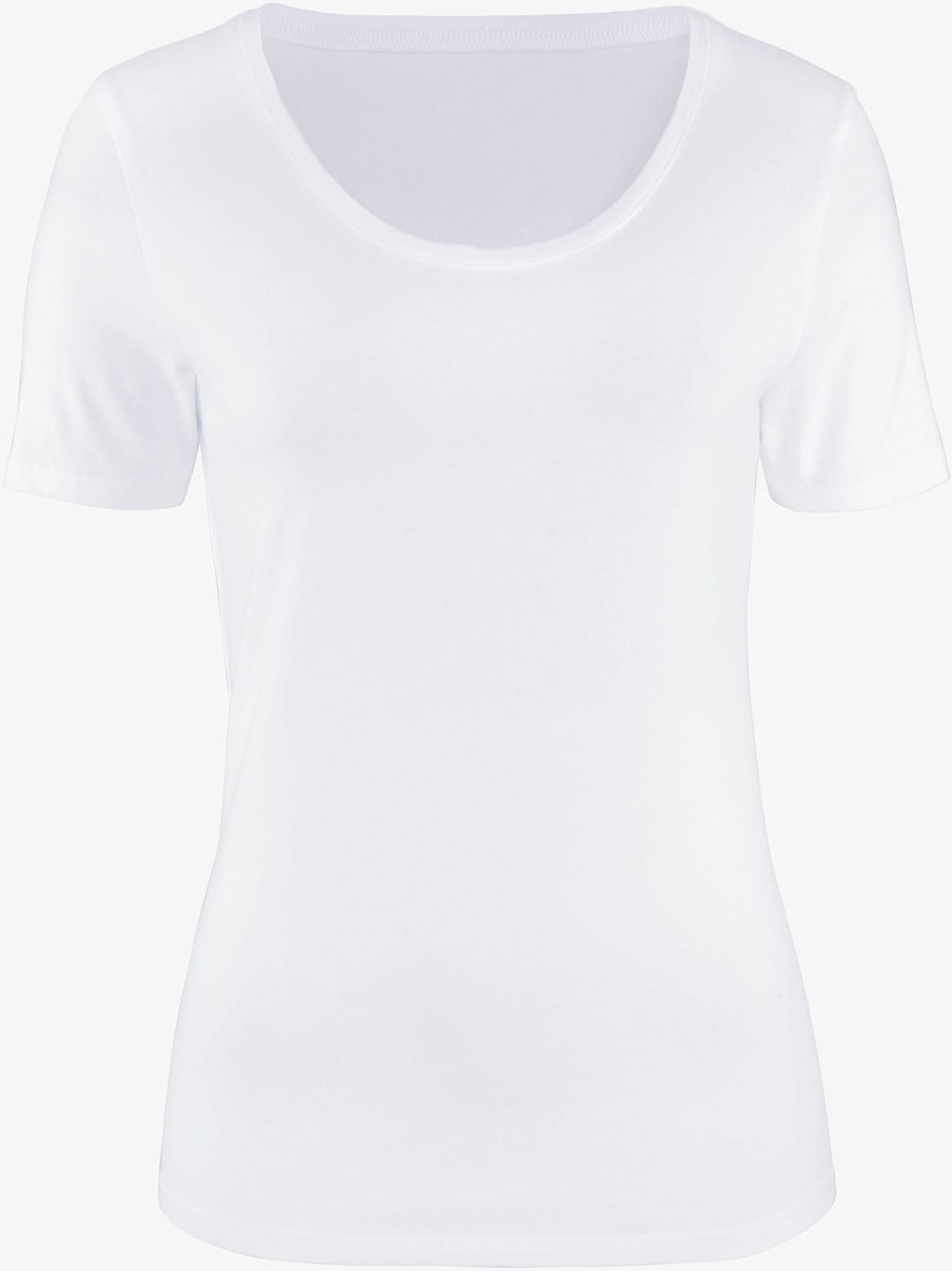 Vivance Shirt met korte mouwen - wit