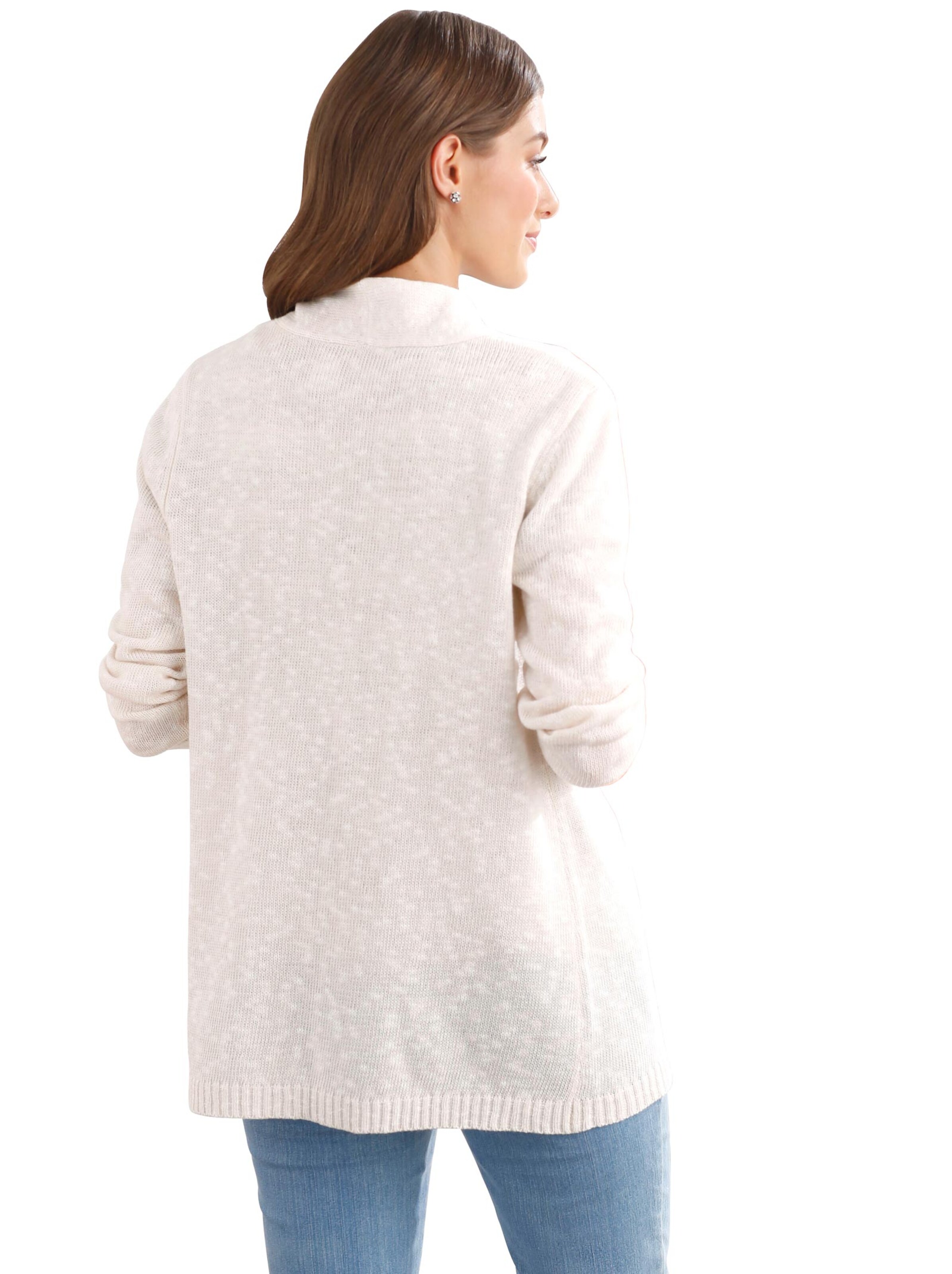 Strickjacke - sand-meliert