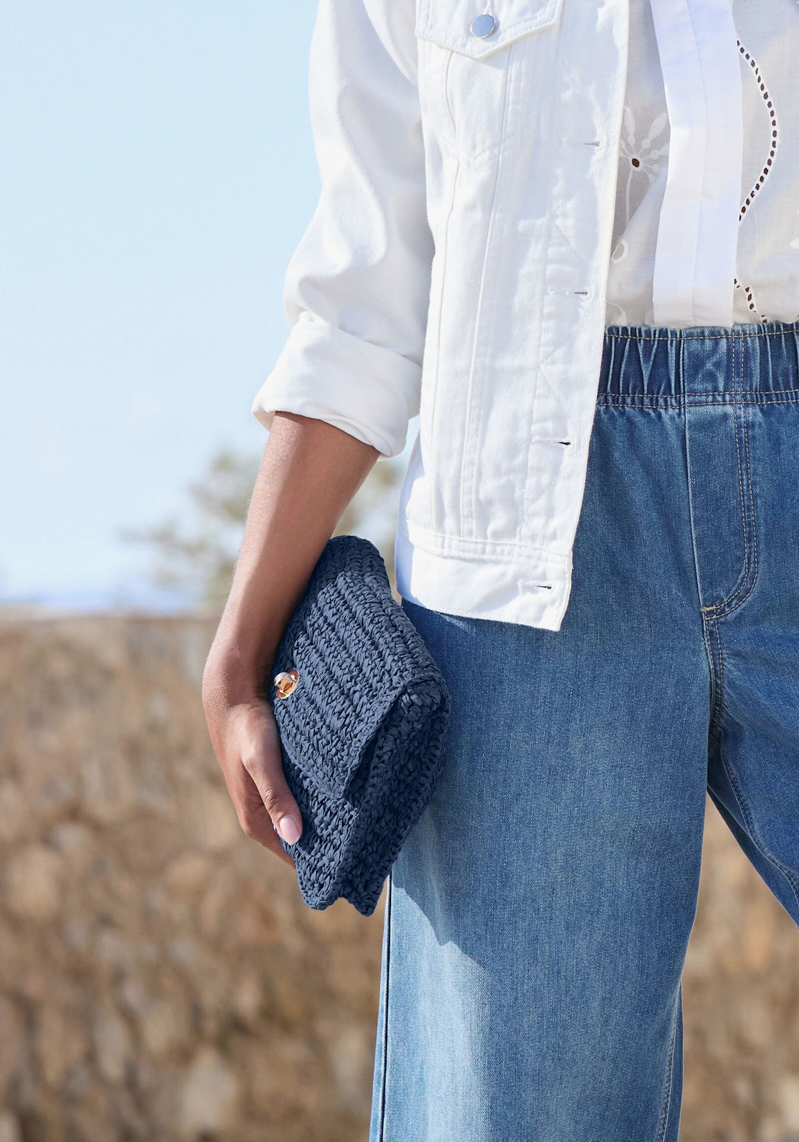 Vivance Umhängetasche - blau