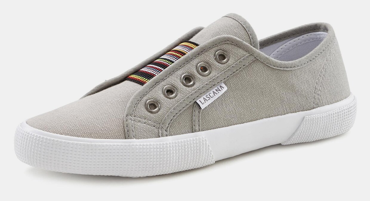 LASCANA Sneaker - grau
