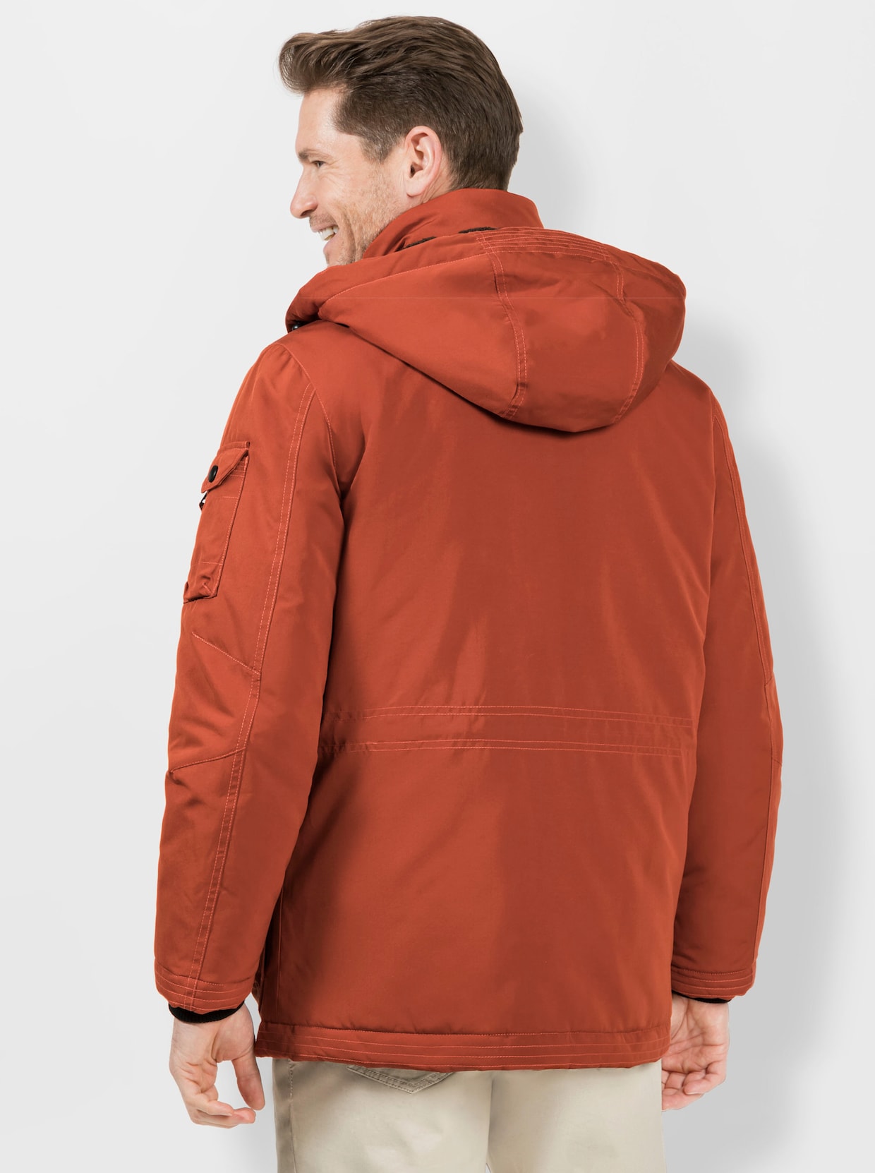 Marco Donati Parka - roestrood