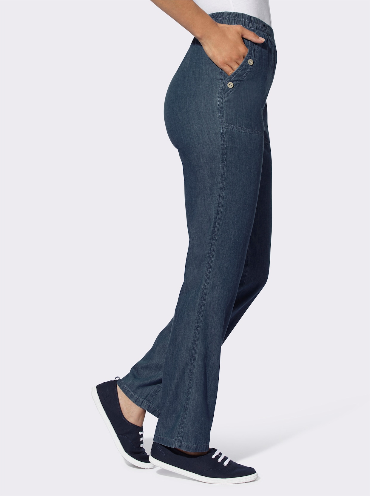 Comfortjeans - blue-stonewashed