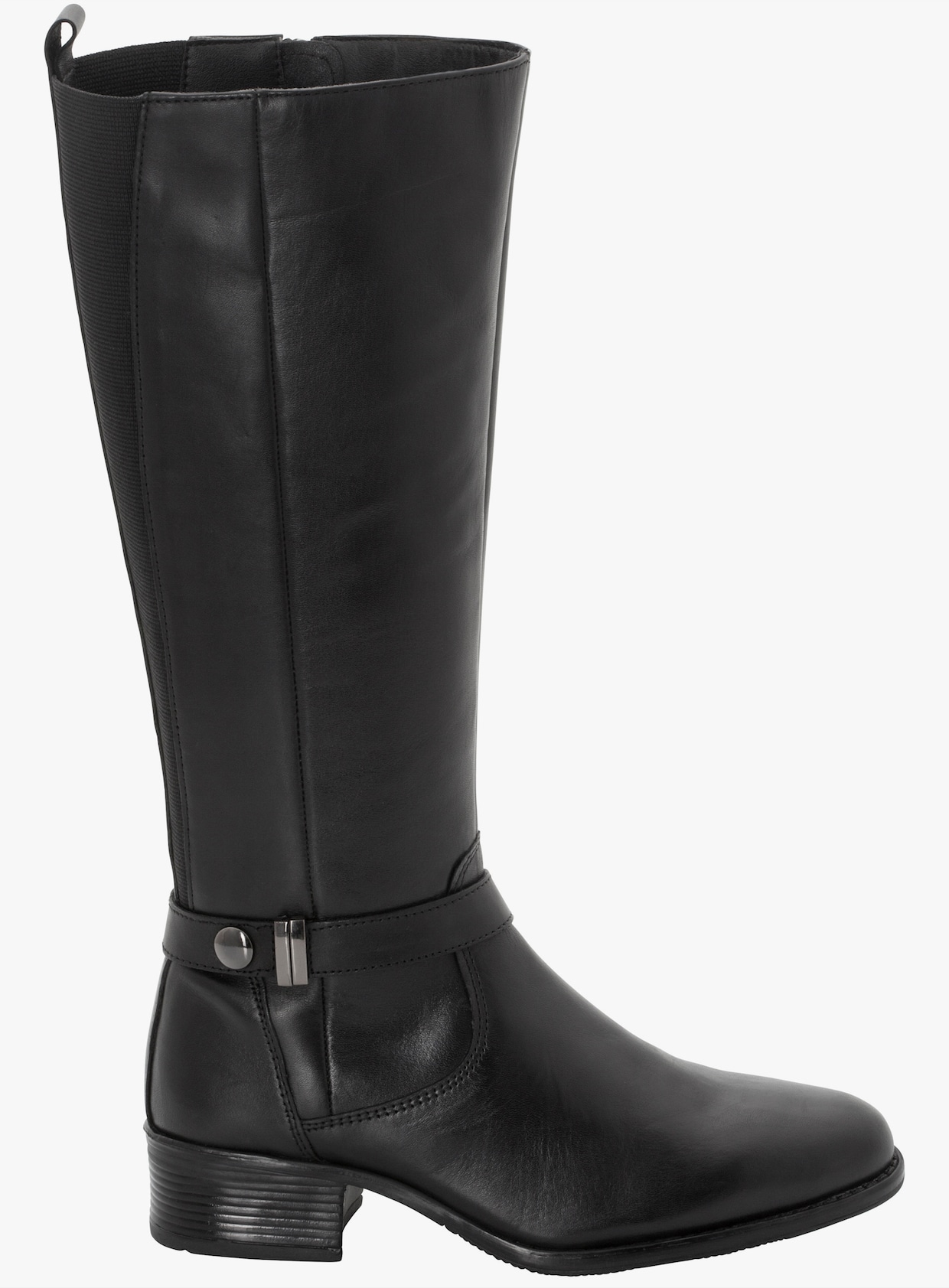 Weitschaftstiefel - schwarz