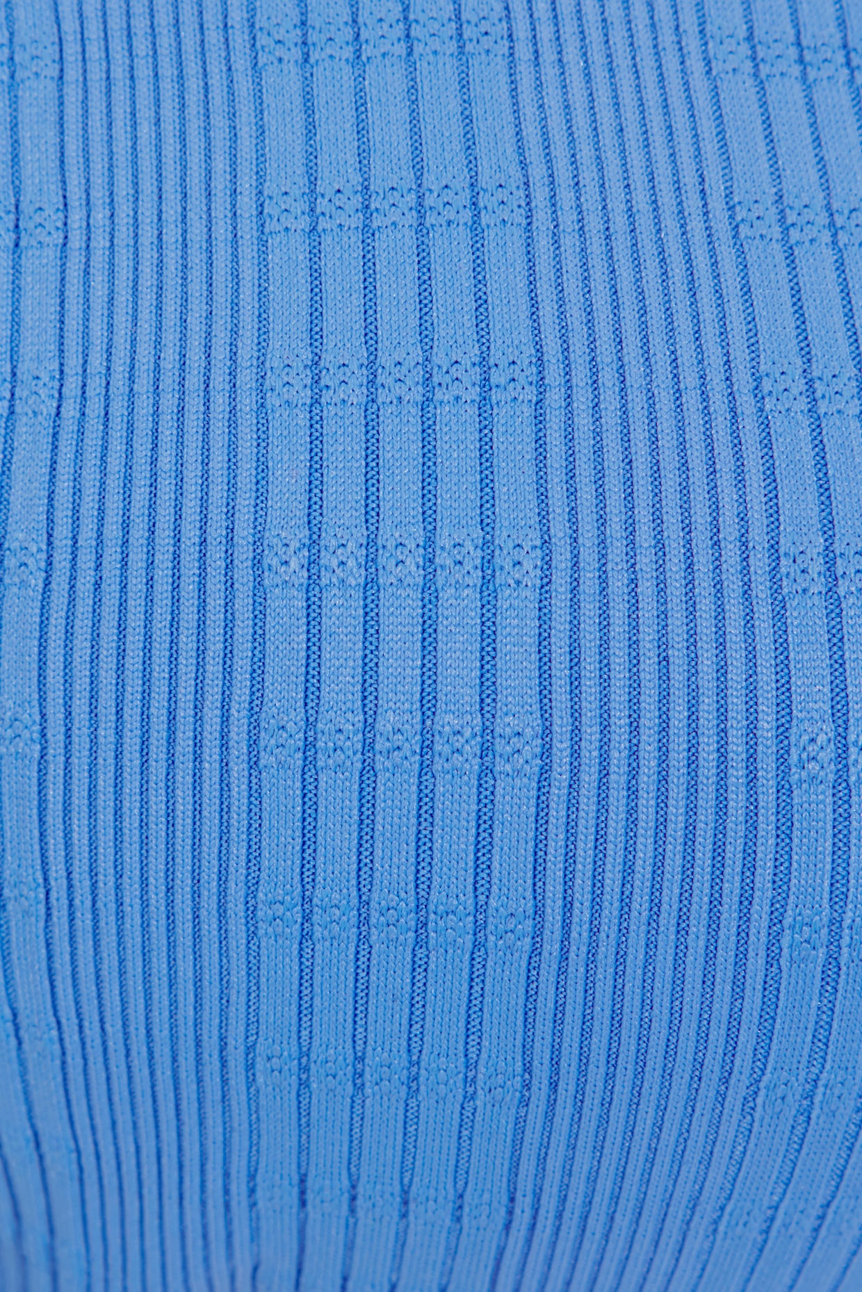 Triangelbikinitop - blauw