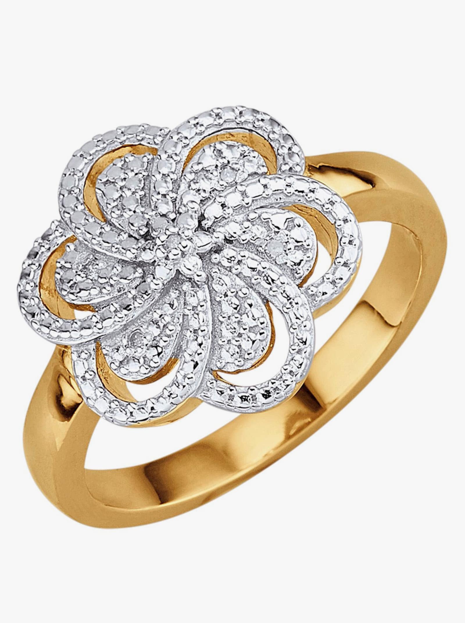 Ring - Silber vergoldet 925