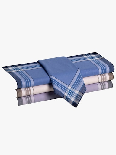 Herren-Taschentücher - farbig-sortiert