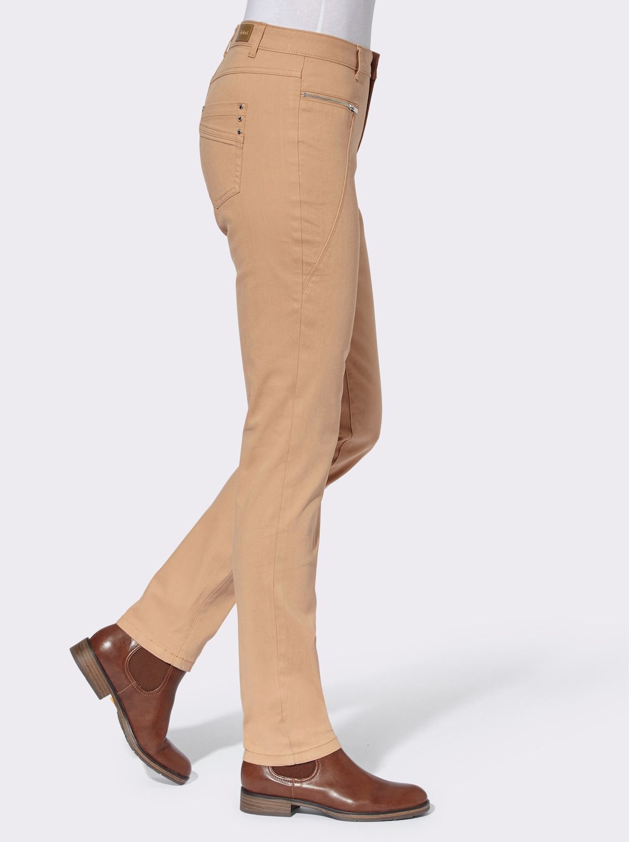 Broek - camel