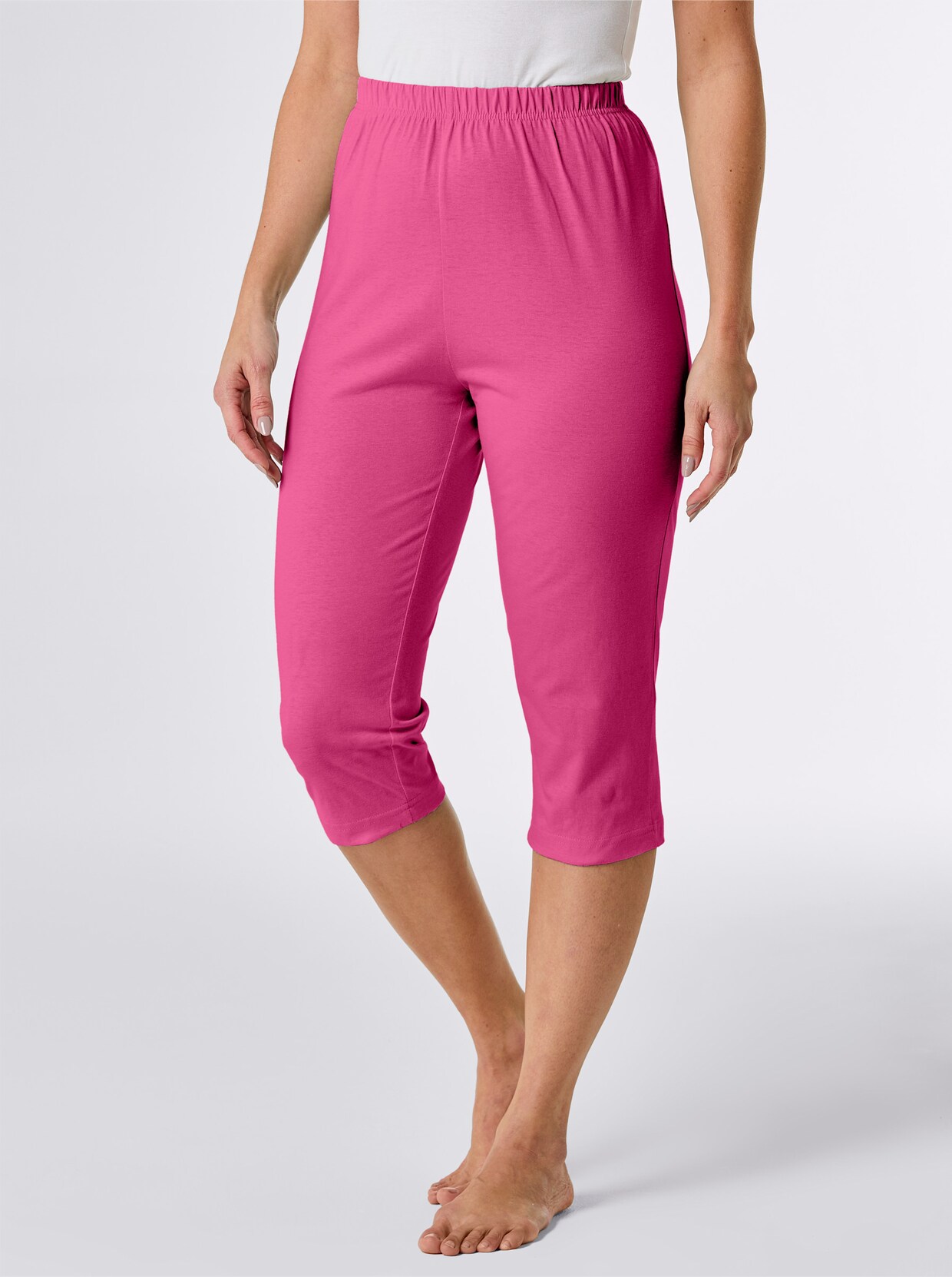 wäschepur Capri-legging - fuchsia