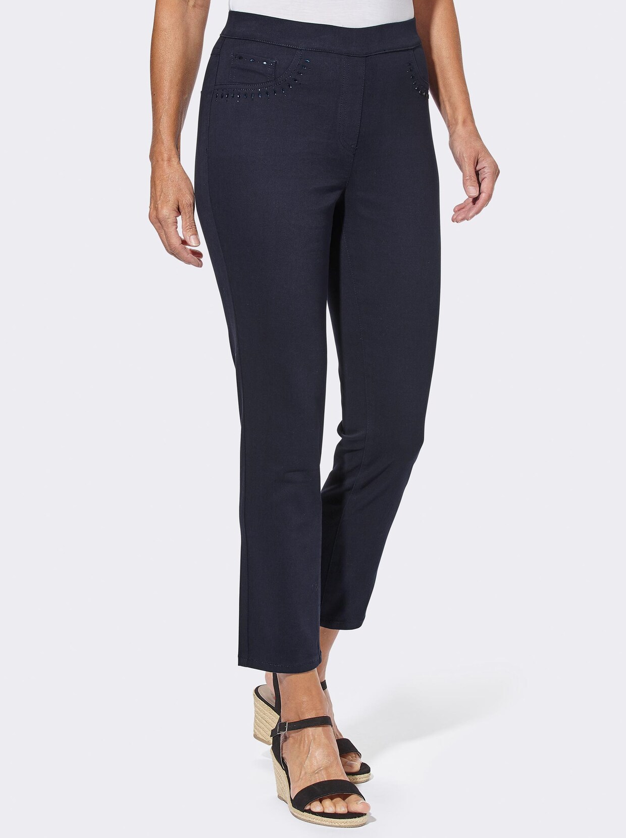 7/8-Jeans - marine