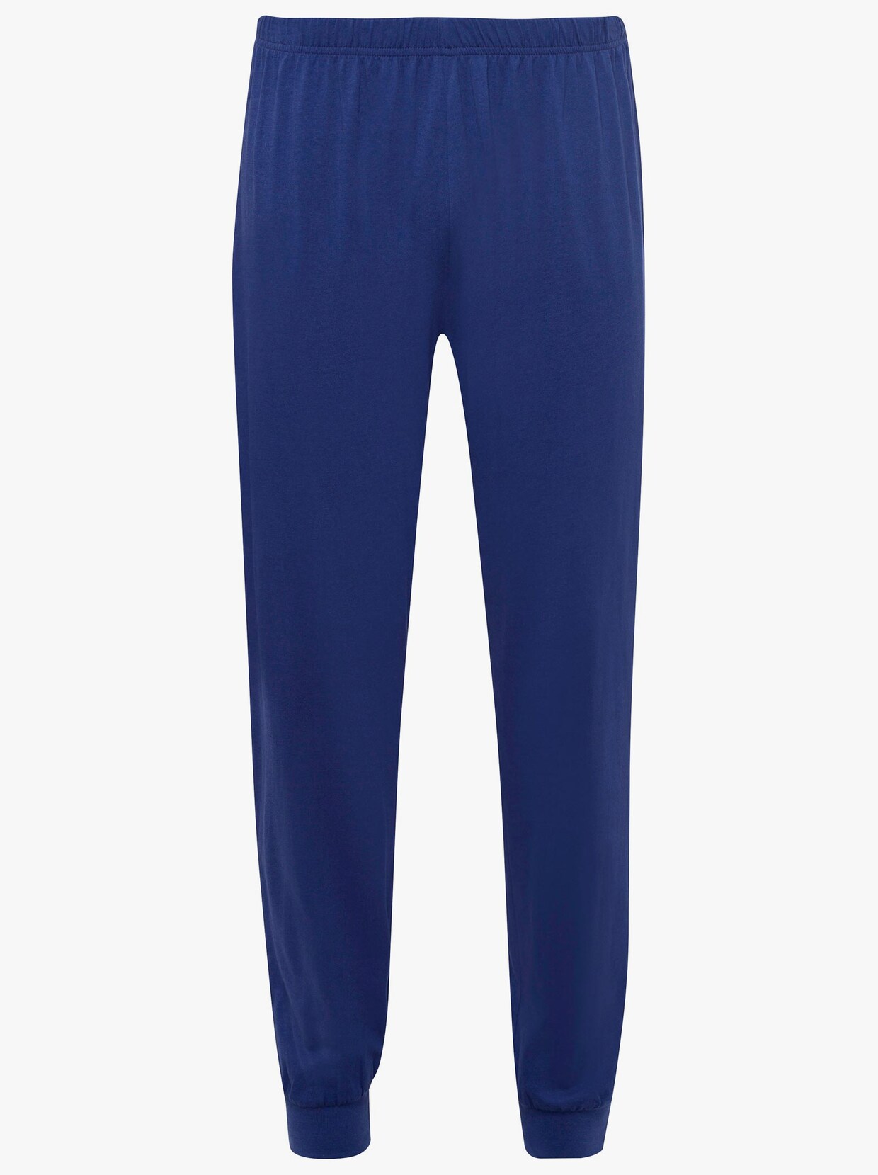 Pyjamas - ecru-blå, randig