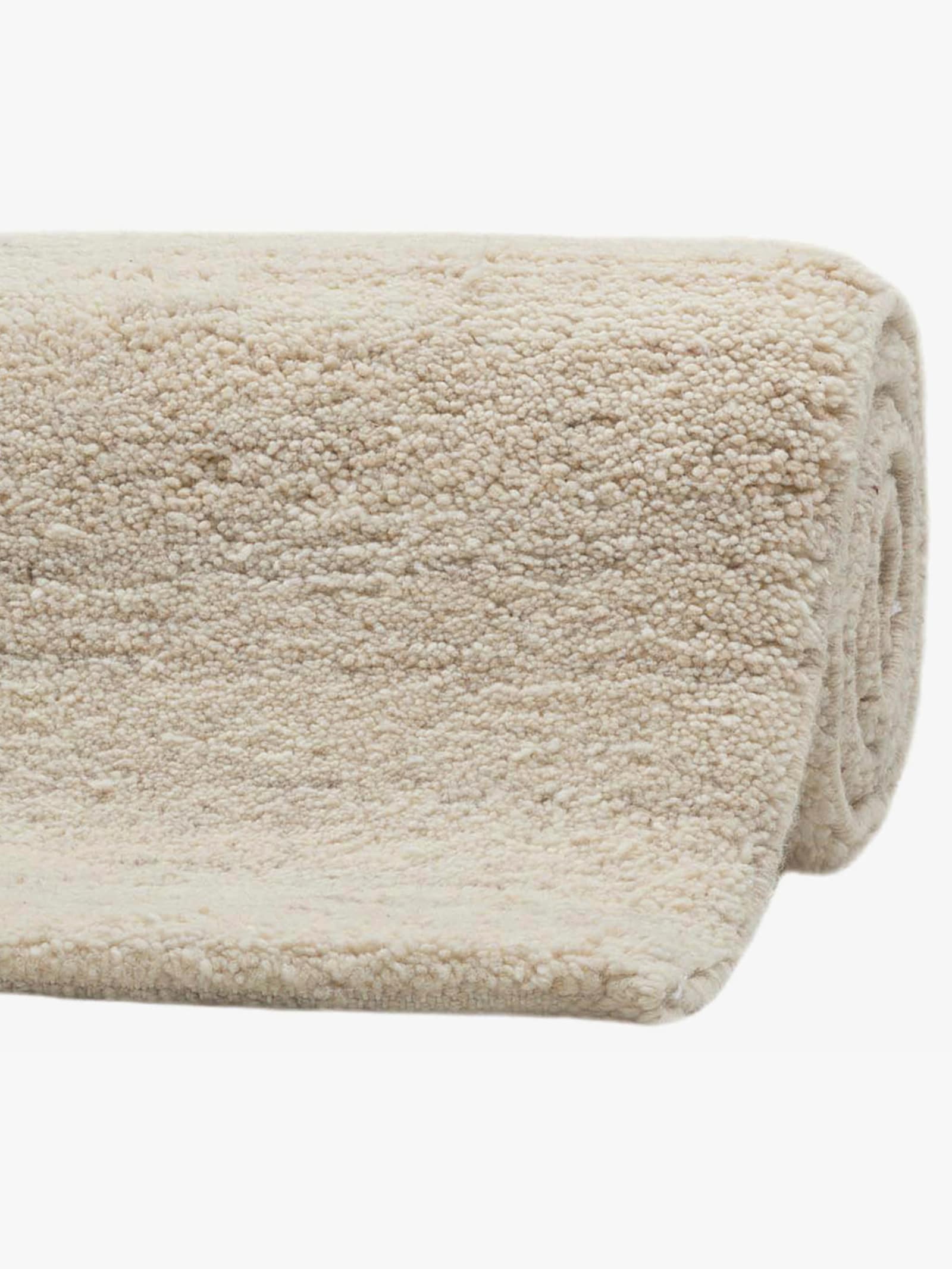 Theko Teppich - natur-grau