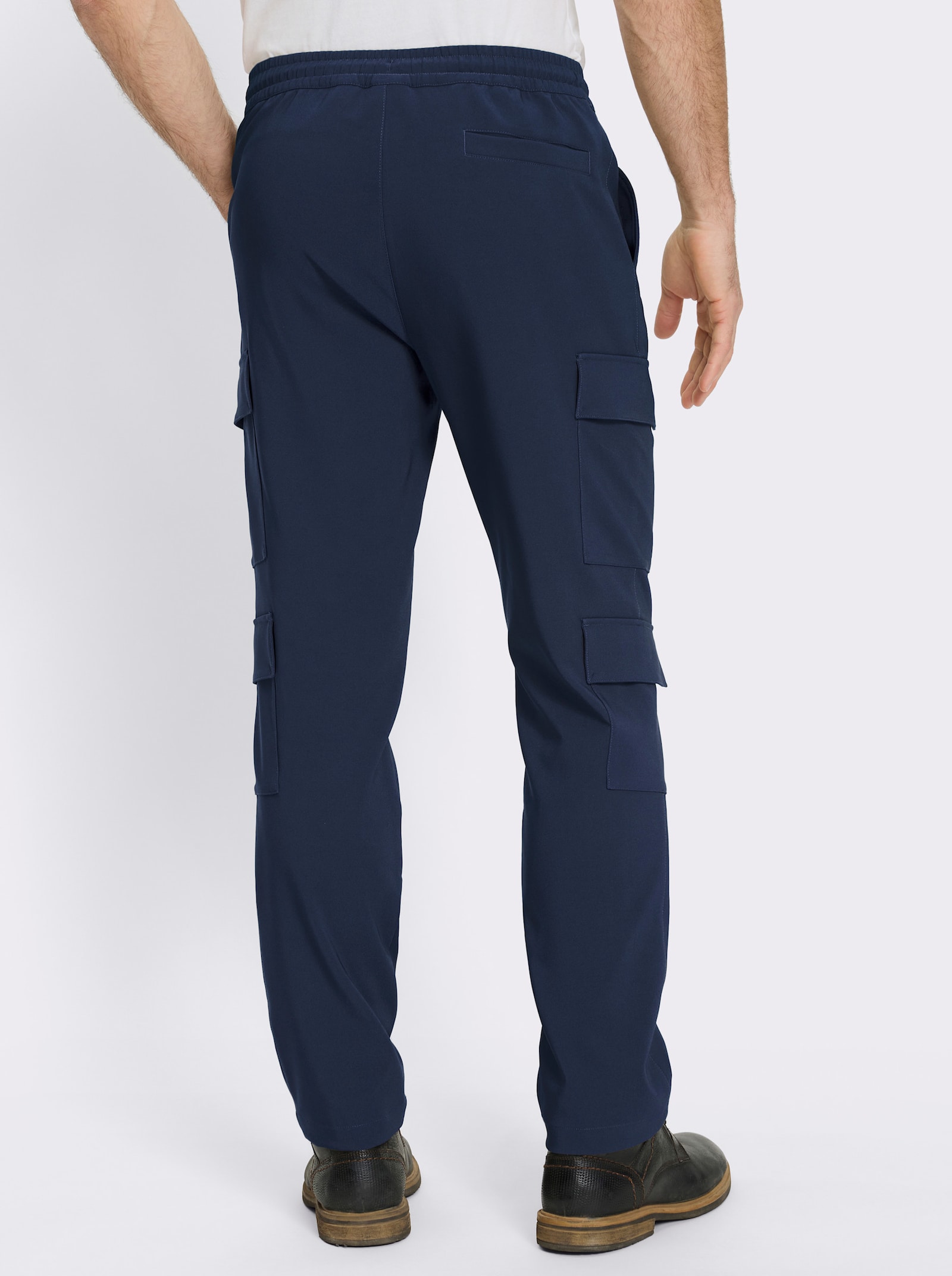 Catamaran Hose mit praktischen Taschen - marine