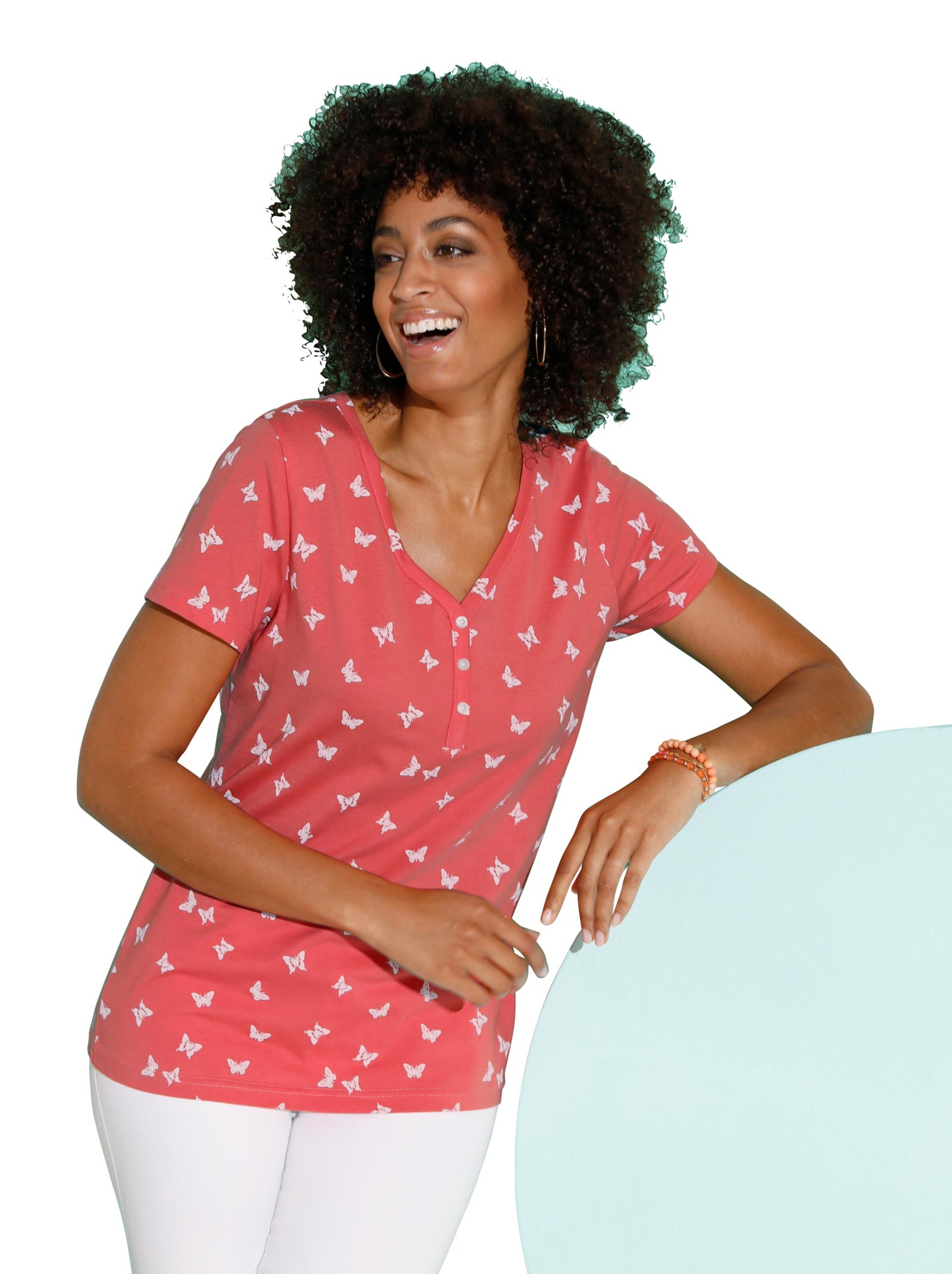 Shirt - grapefruit-bedruckt