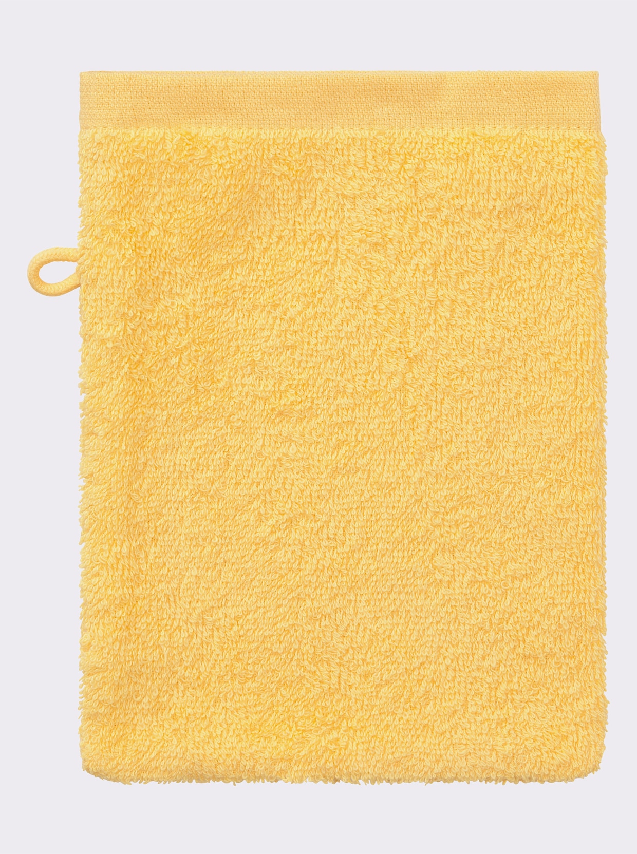 wäschepur Lot économique de 5 serviettes éponge - jaune