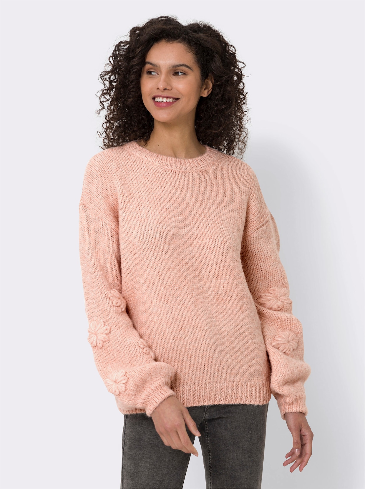 heine Pullover - puder