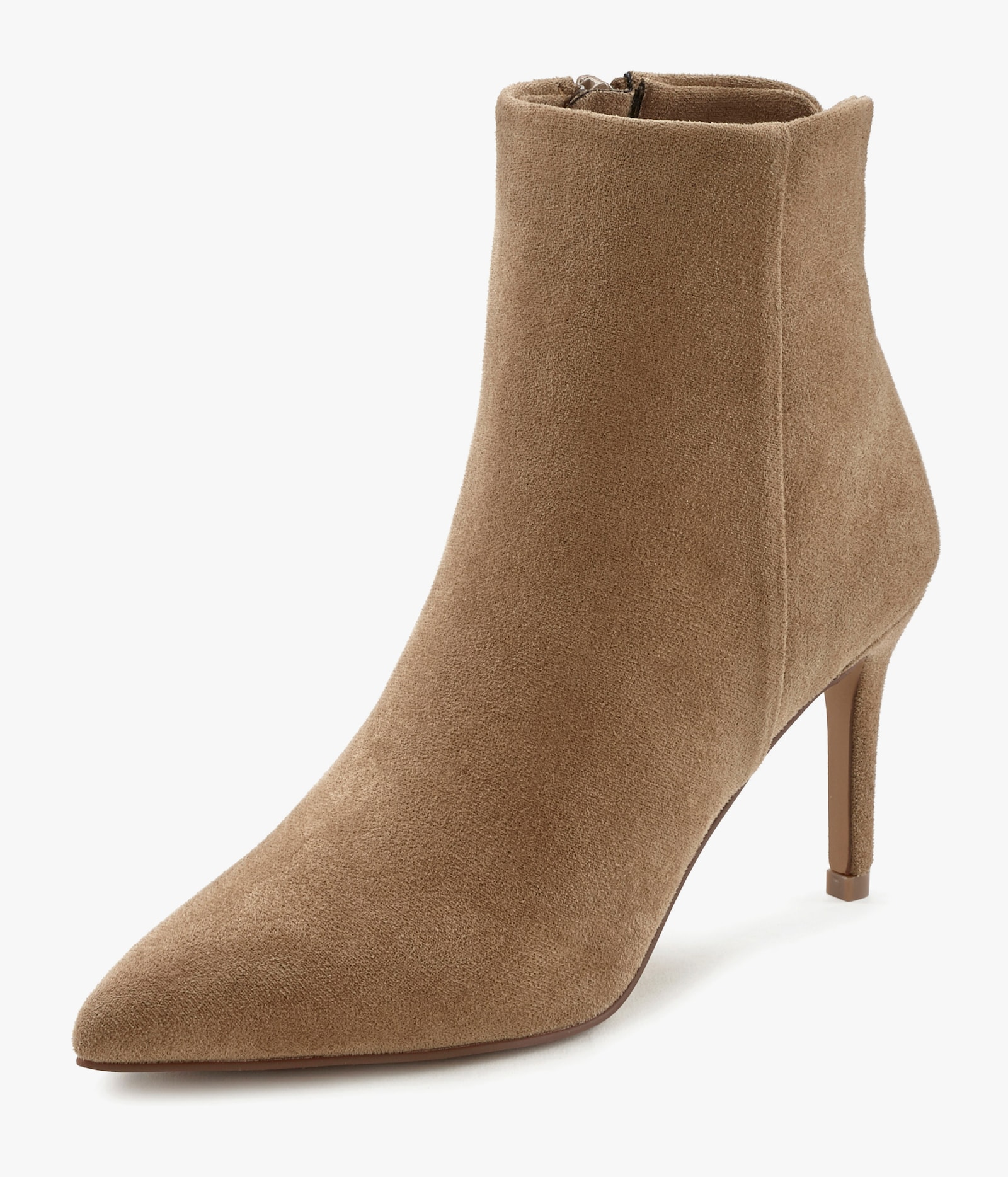 LASCANA High-Heel-Stiefelette - beige