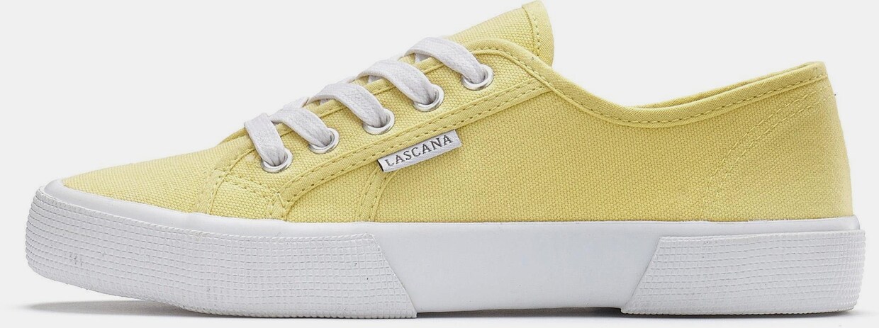 LASCANA Sneaker - gelb