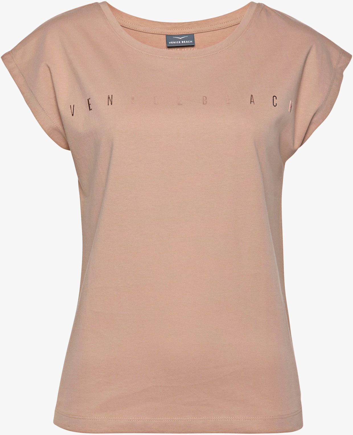 Venice Beach Shirt met korte mouwen - toffee