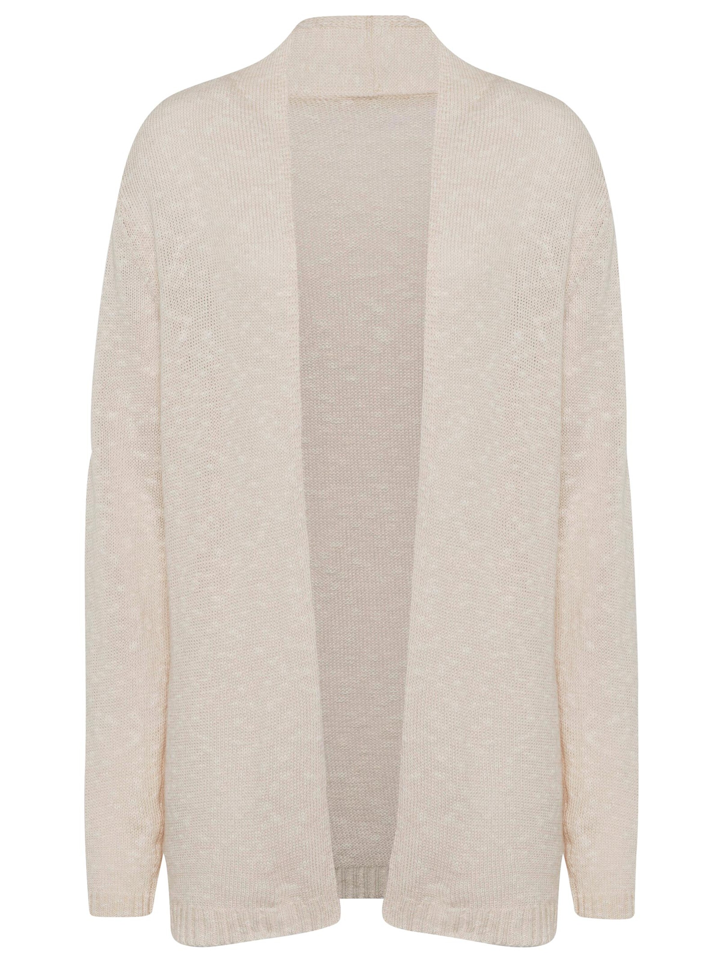 Strickjacke - sand-meliert