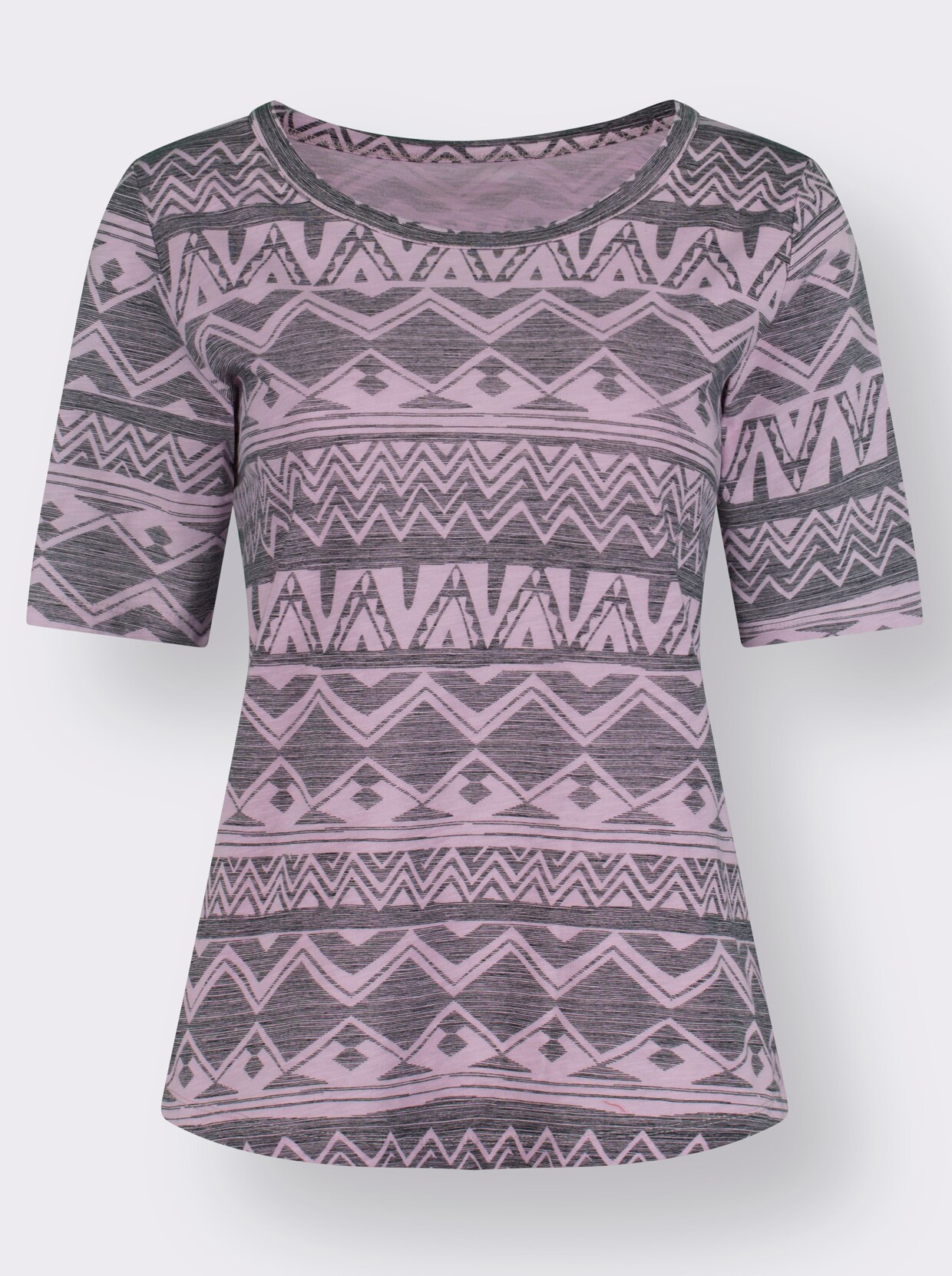 Print-Shirt - rosé