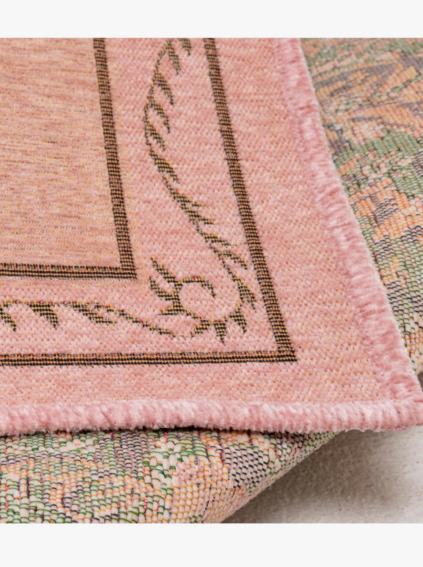 Theko Teppich - rose