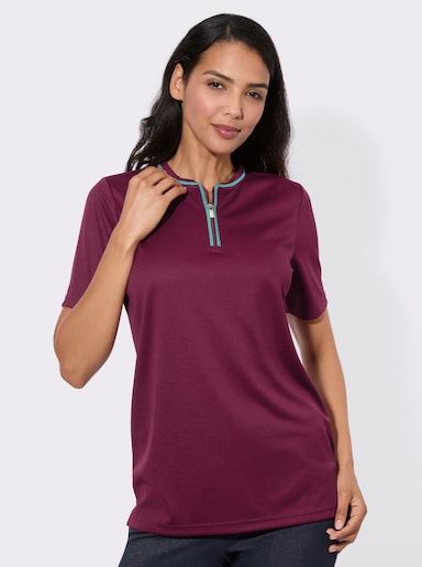 Funktionsshirt in atmungsaktiver Qualität - malve