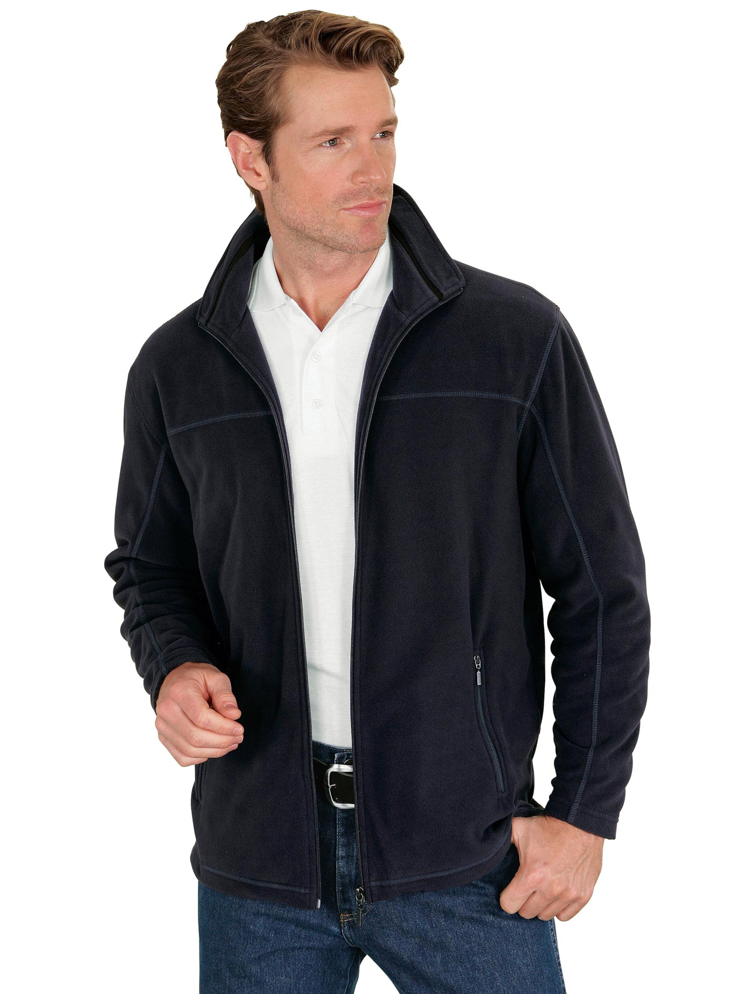 Fleece-Jacke - marine