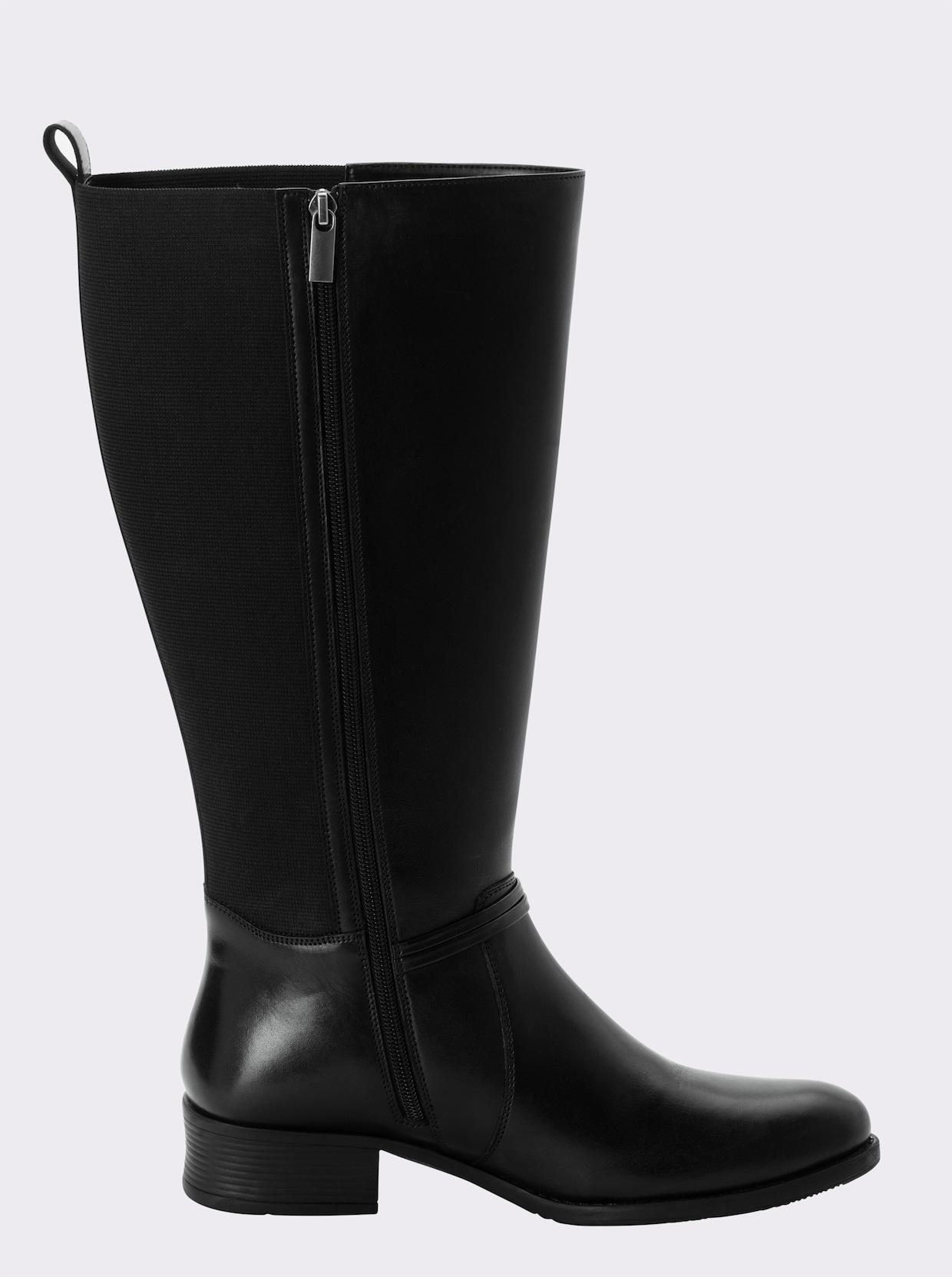 sheego Weitschaftstiefel - schwarz