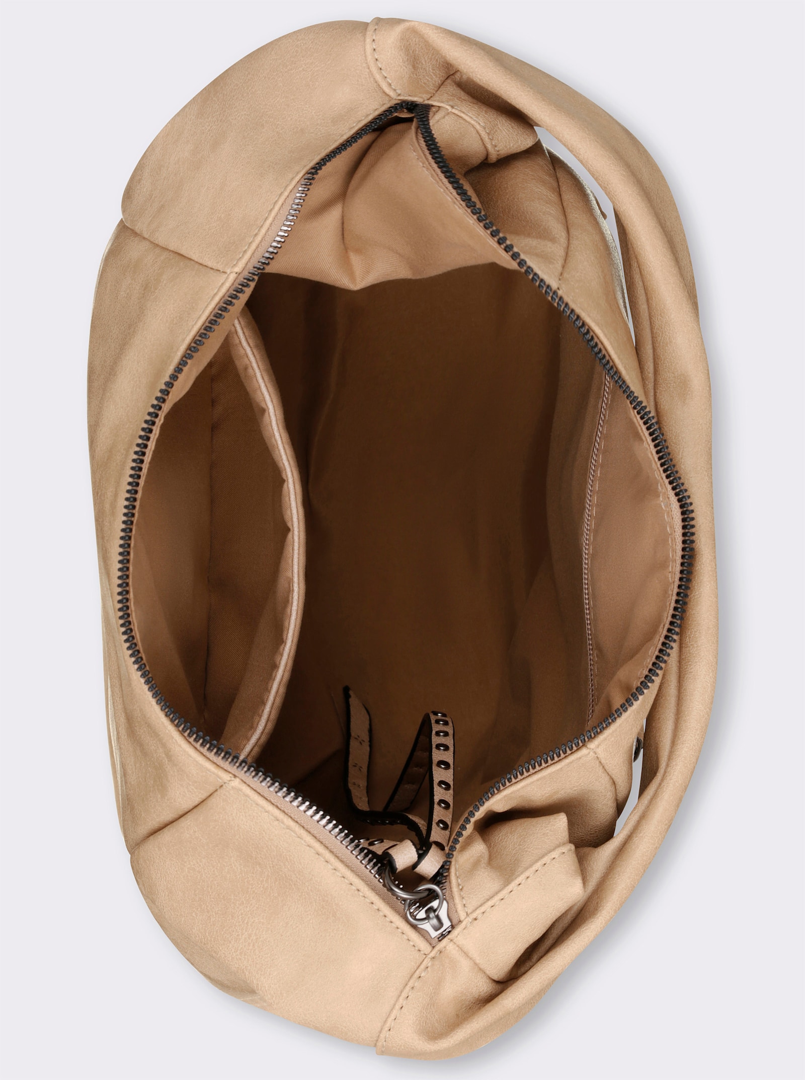 heine Handtasche in Beutelform - beige