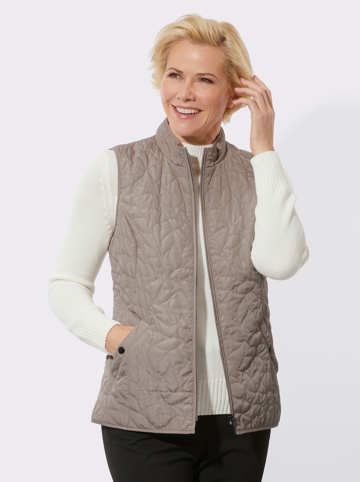 Bodywarmer - sesam