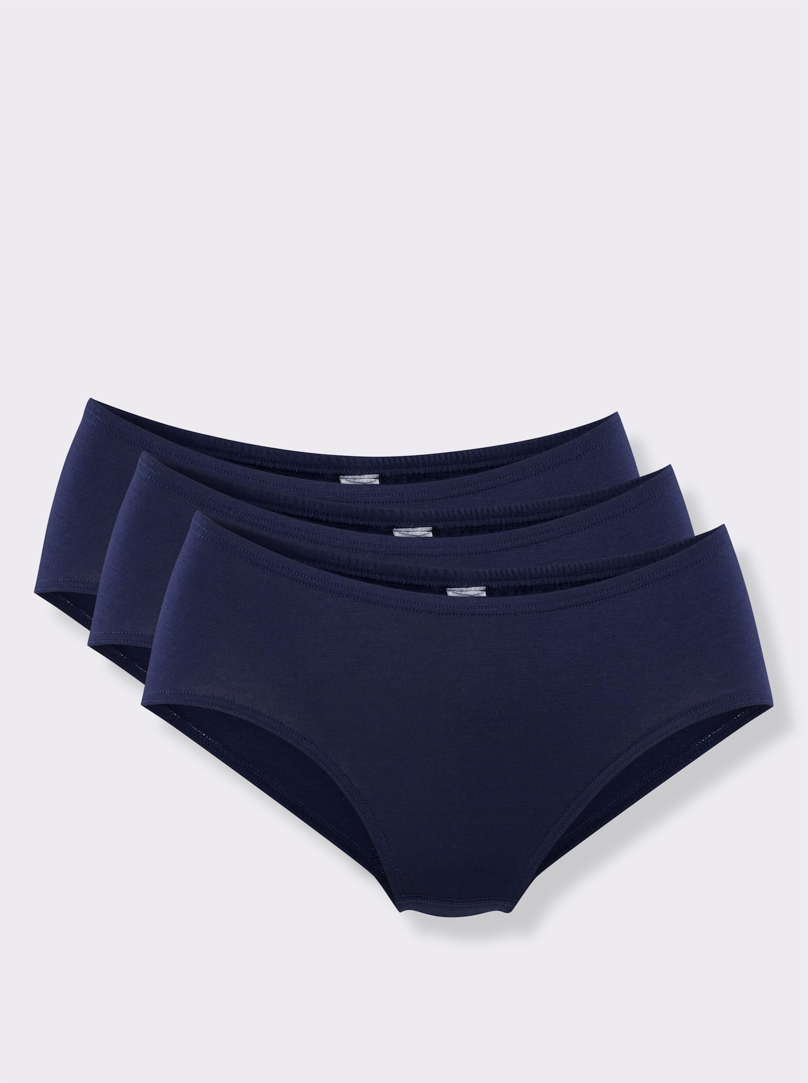 wäschepur Jazzpants mit Elastik-Abschlüssen - marine