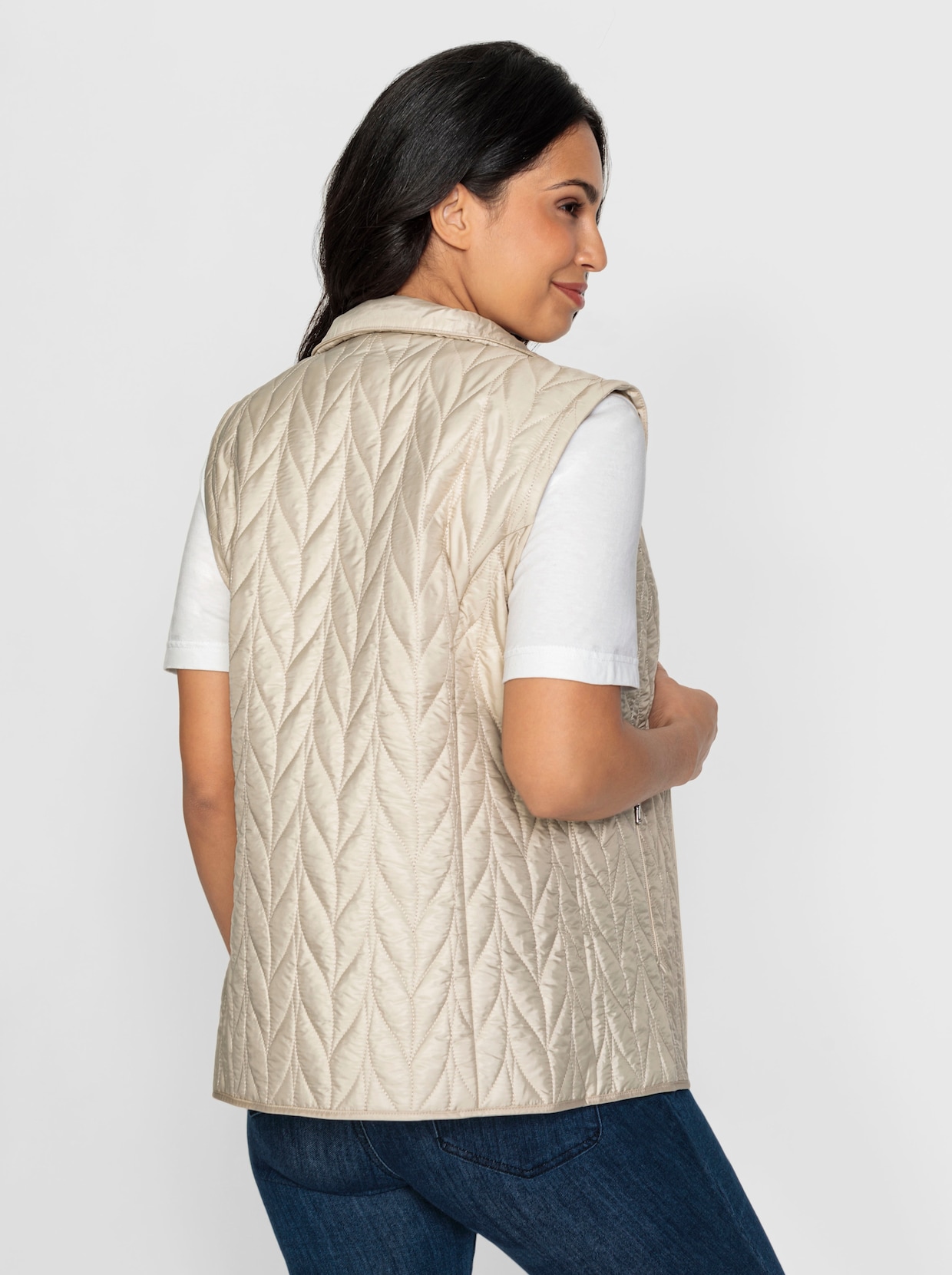 2-in-1-Jacke - sand