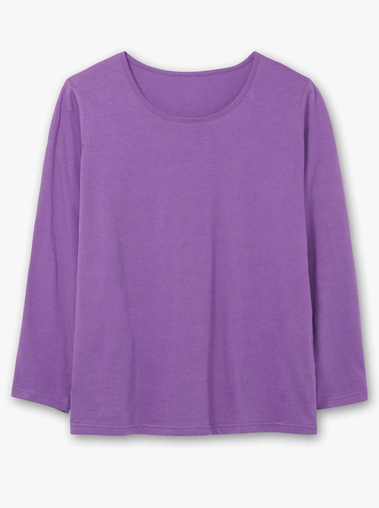 Langarmshirt - lila