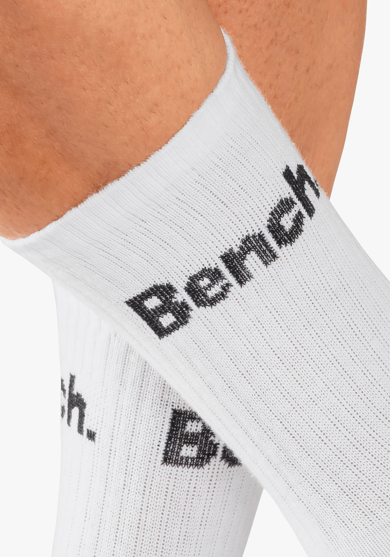 Bench. Chaussettes de tennis - 6x blanc