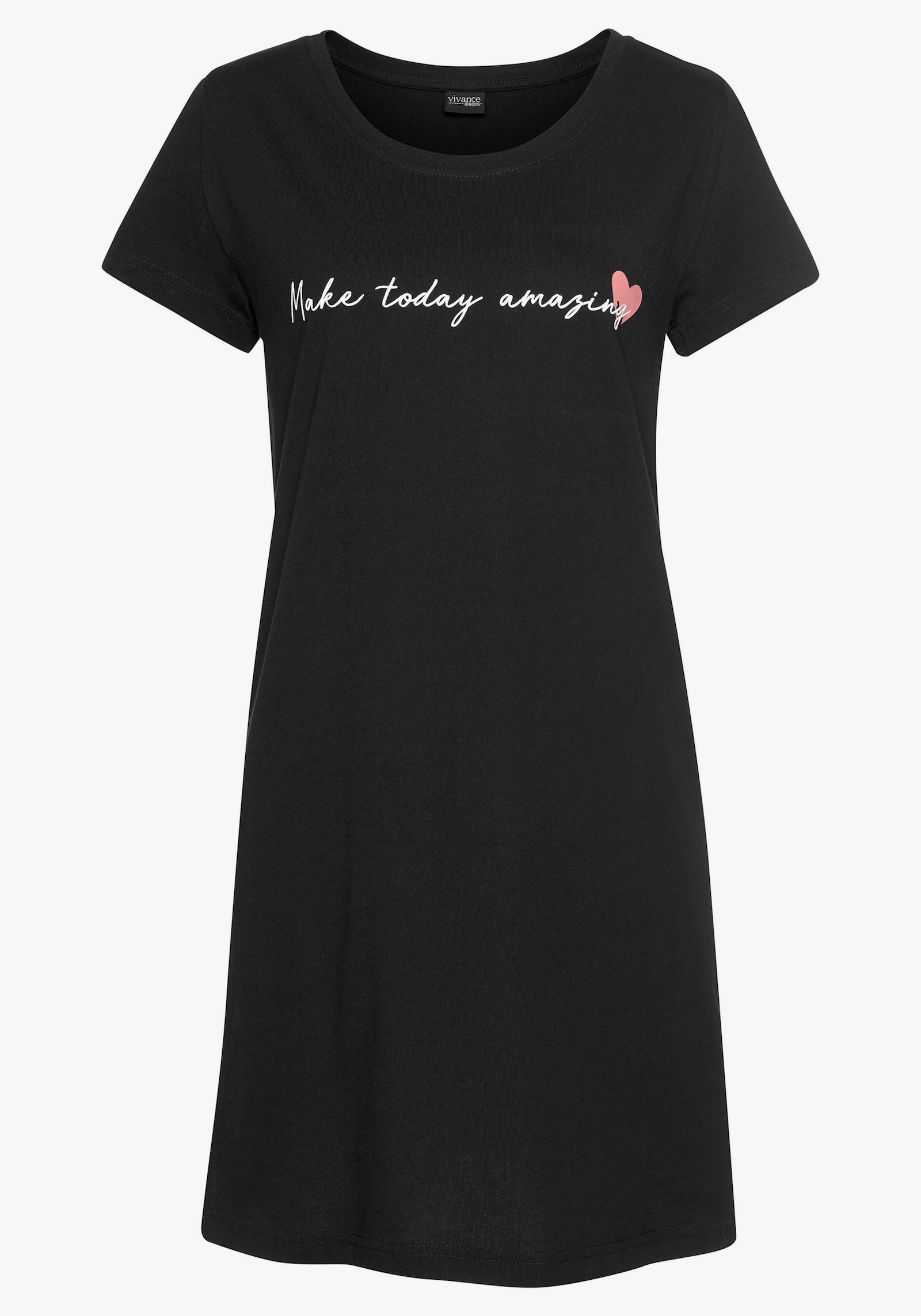 Vivance Dreams Nachthemd - schwarz