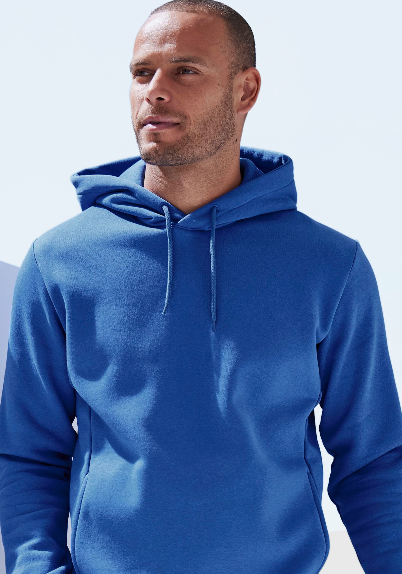 John Devin Hoodie - royalblau