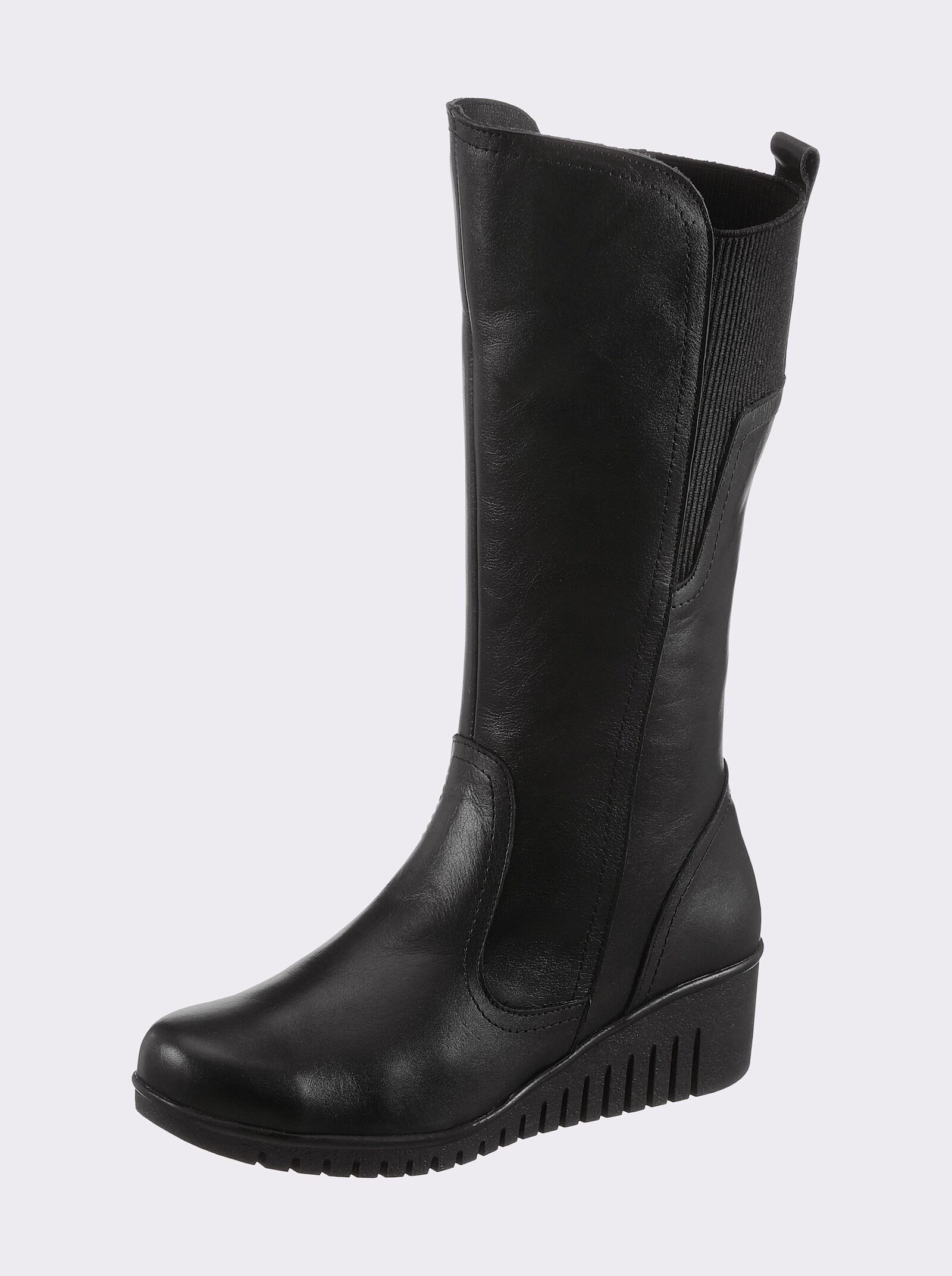 Gemini Stiefel mit flexibler Laufsohle - schwarz