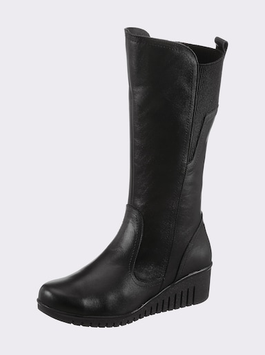 Gemini Stiefel mit flexibler Laufsohle - schwarz