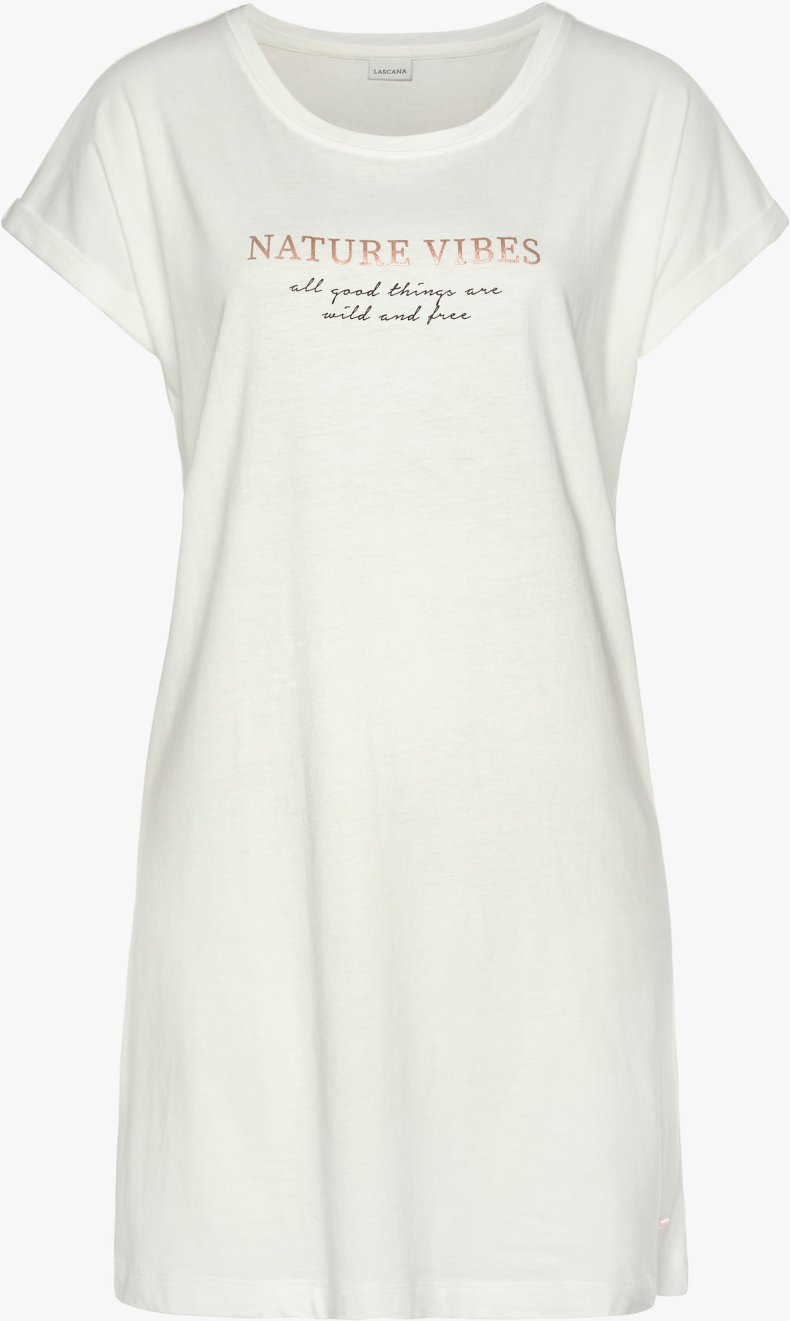 LASCANA Nachthemd - ecru