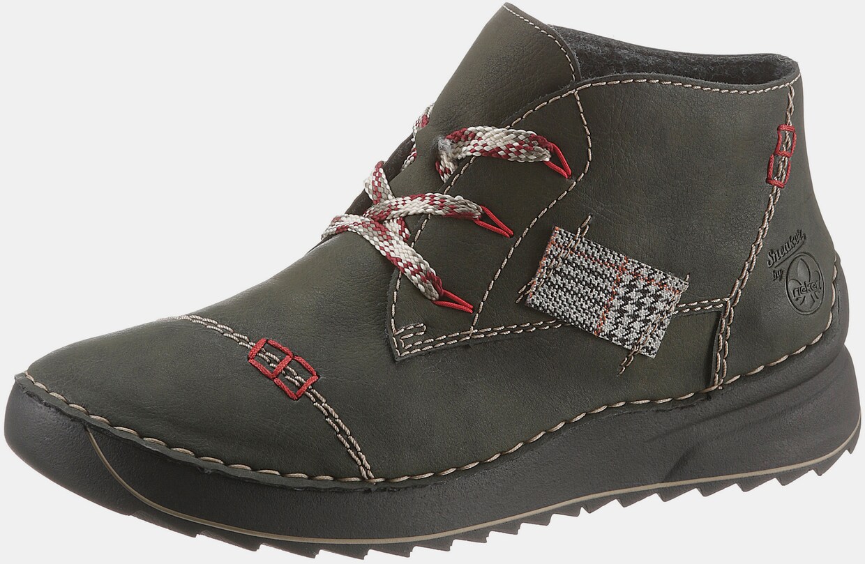 Rieker Schnürboots - olivgrün