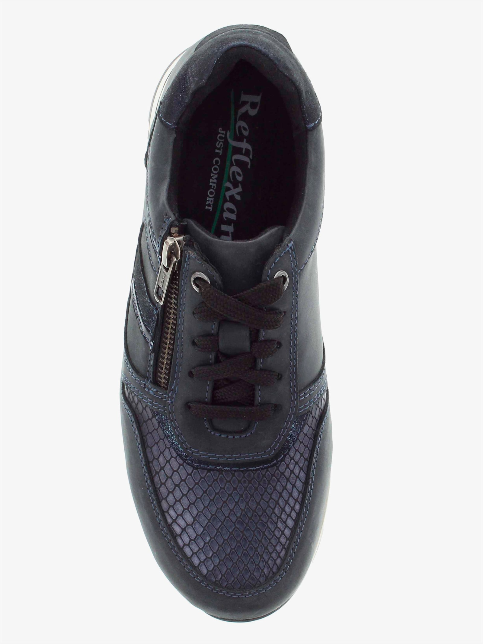 airsoft modern+ Sneaker mit Wechselfussbett - jeansblau